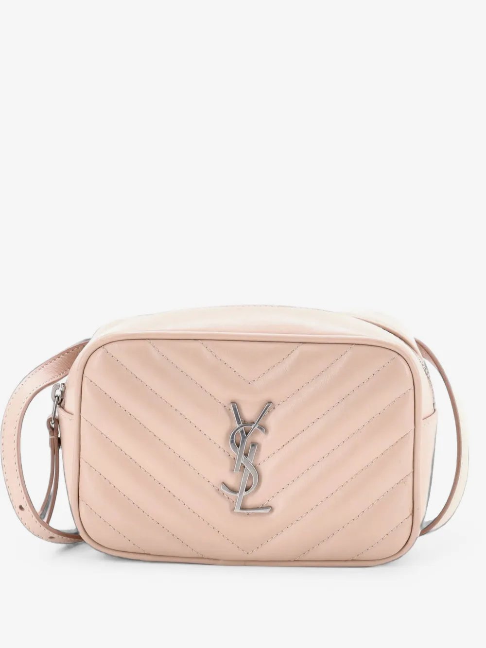 Lou Matelasse Chevron Leather belt bag
