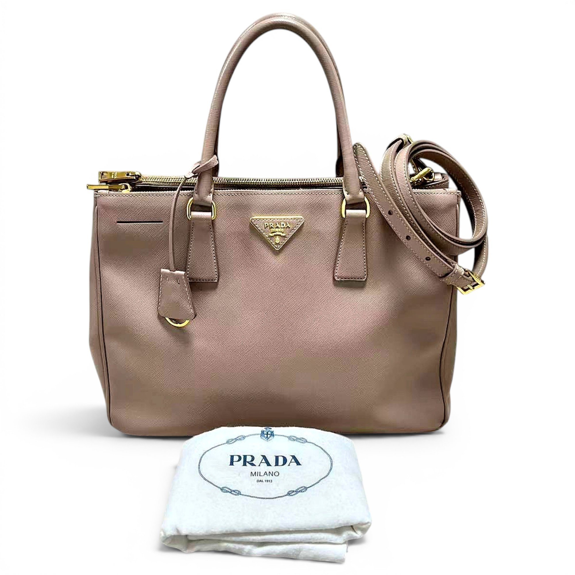 Galleria leather handbag