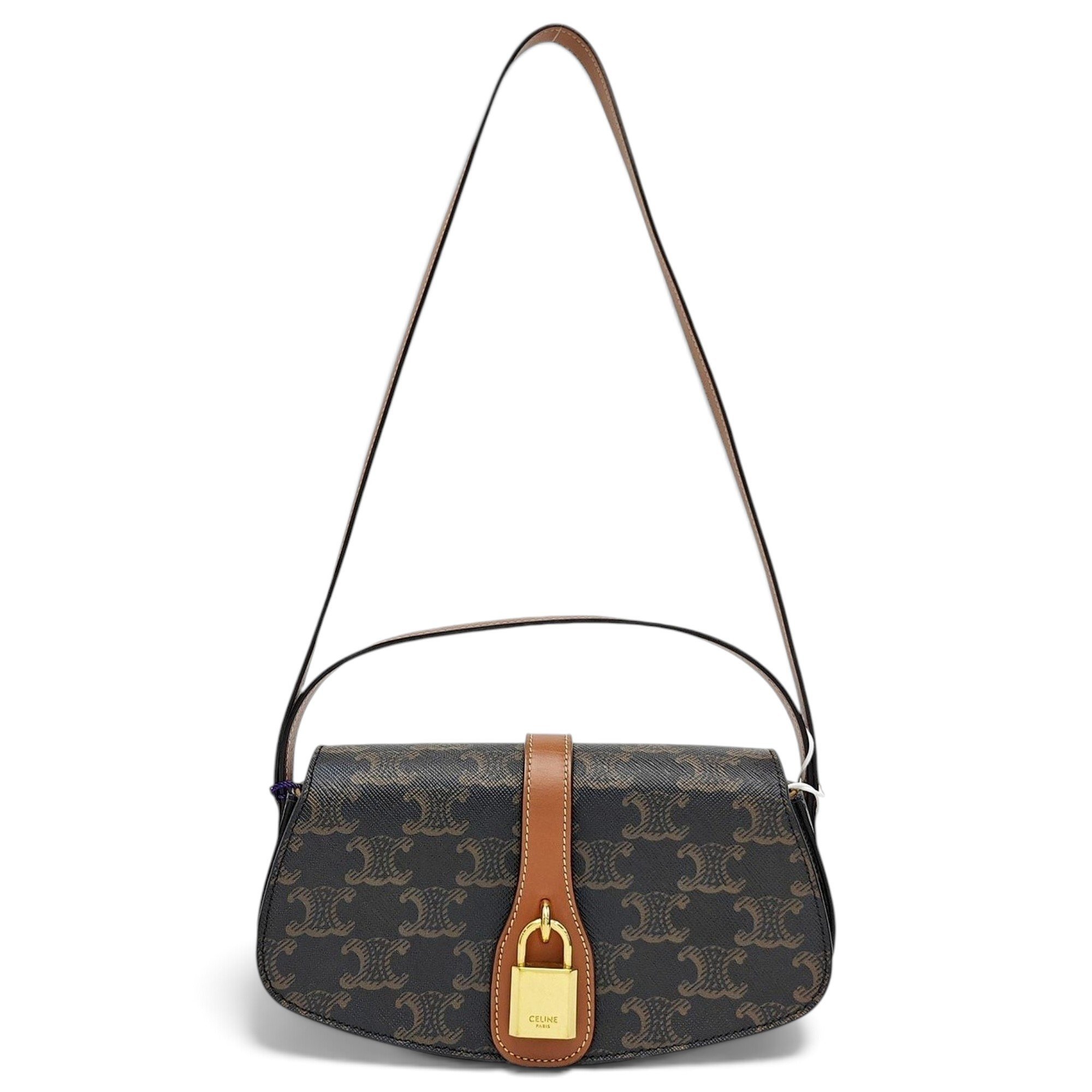 Tabou leather handbag