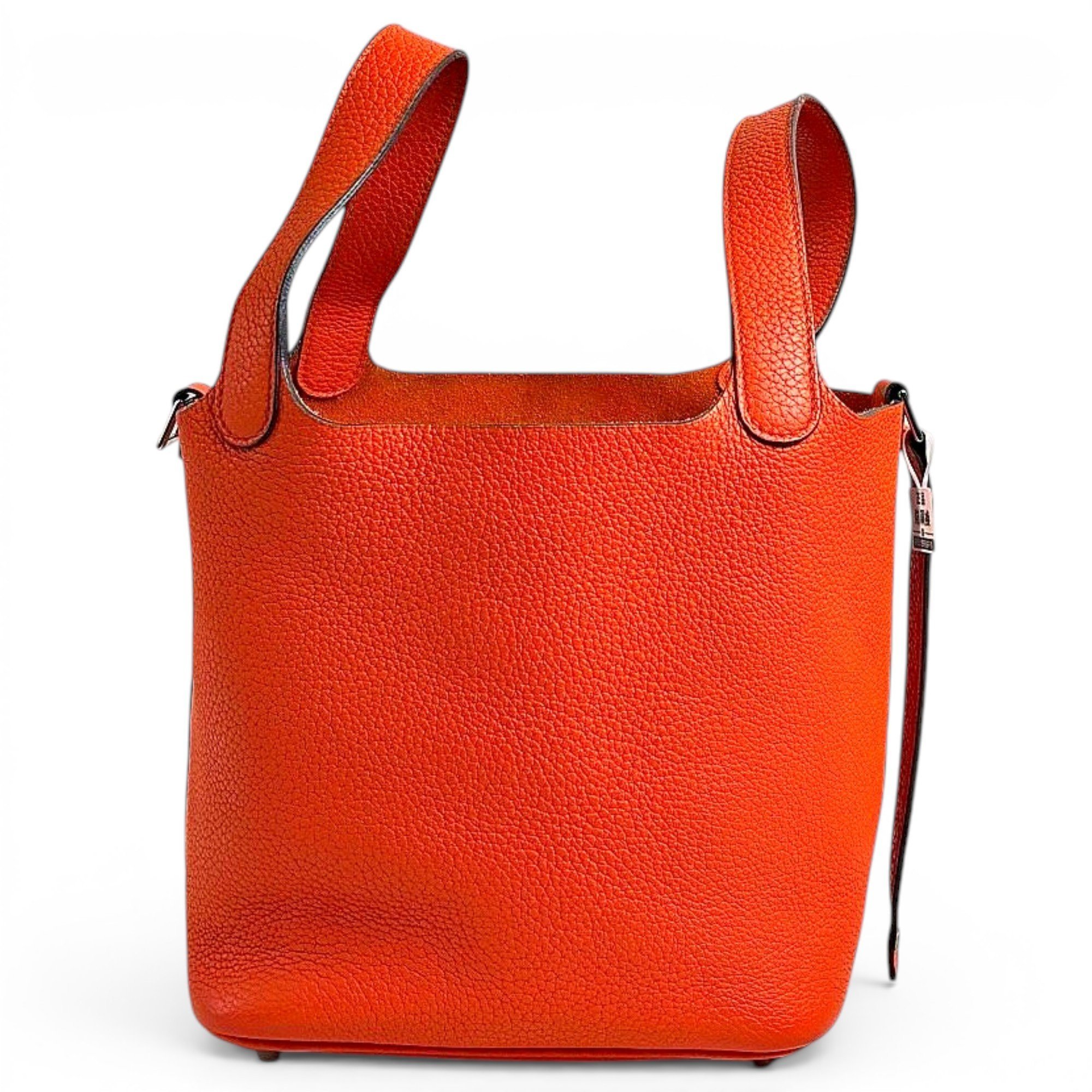 Picotin leather handbag