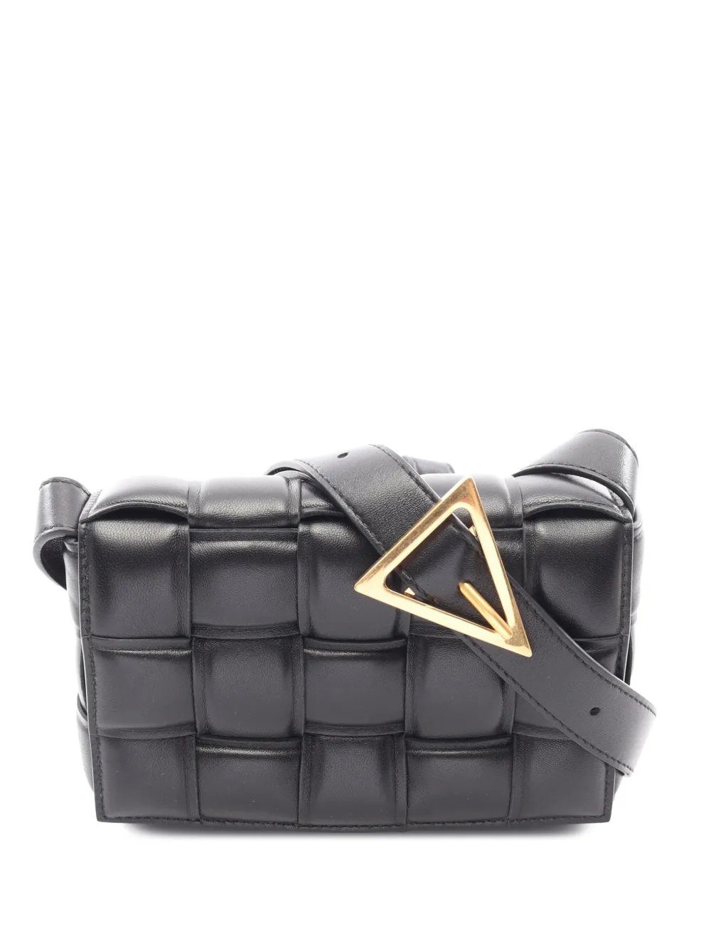 2015-2026 Nappa Intrecciato Padded Cassette crossbody bag