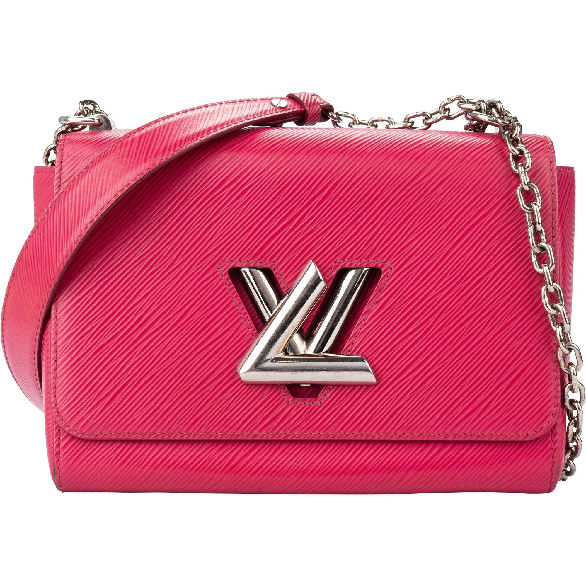 Twist leather crossbody bag