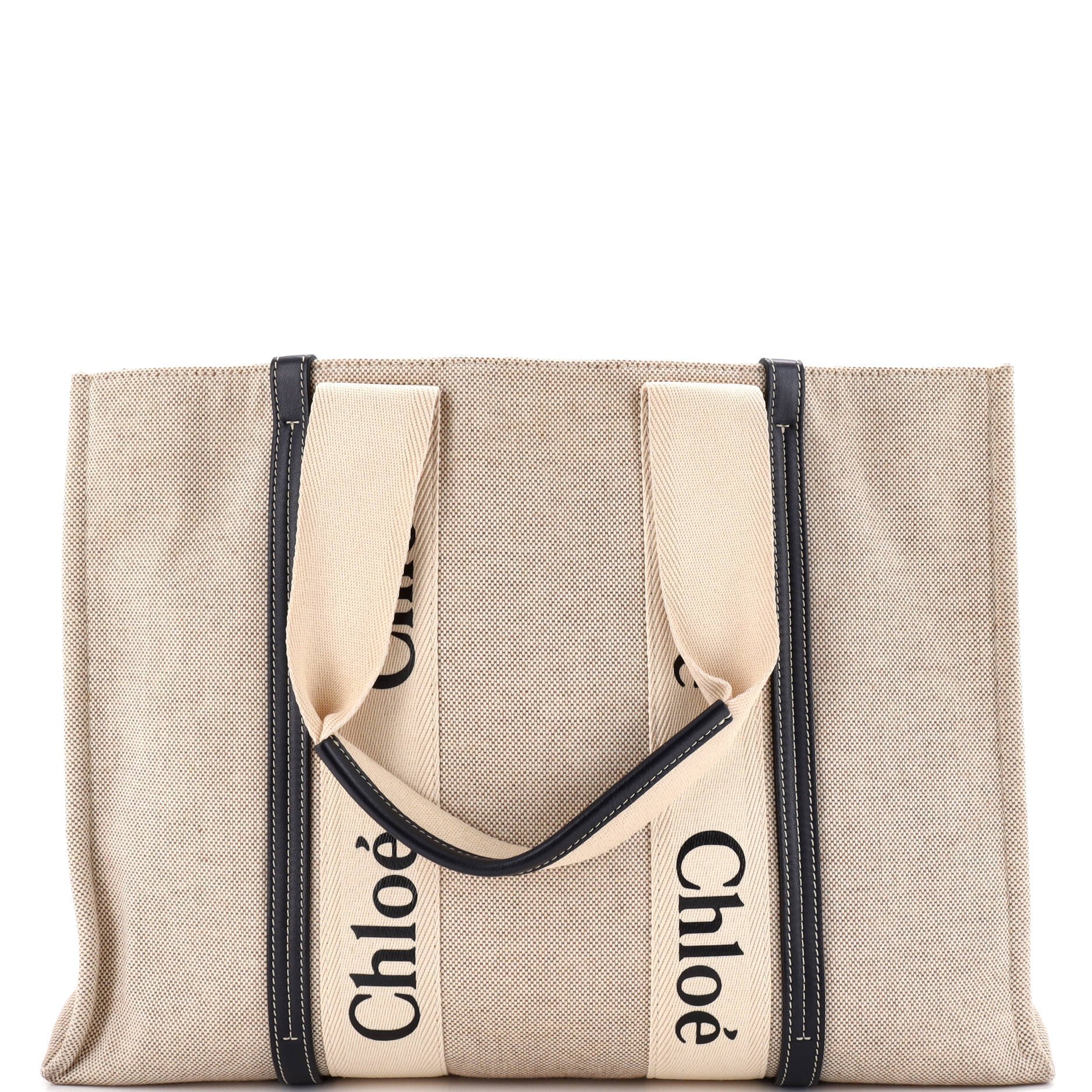 Leather tote
