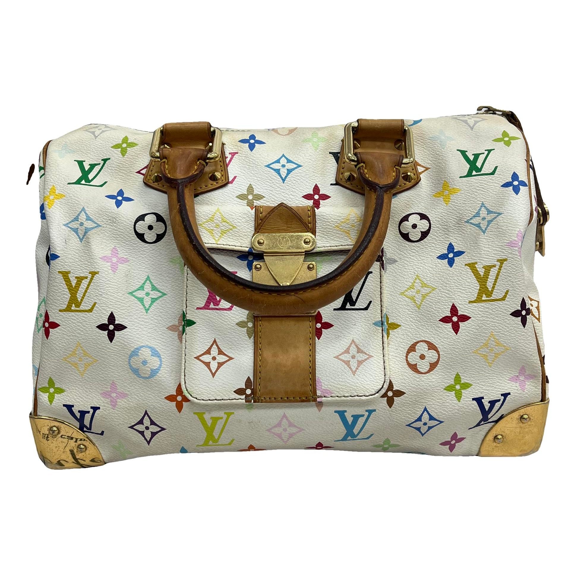 Speedy leather handbag