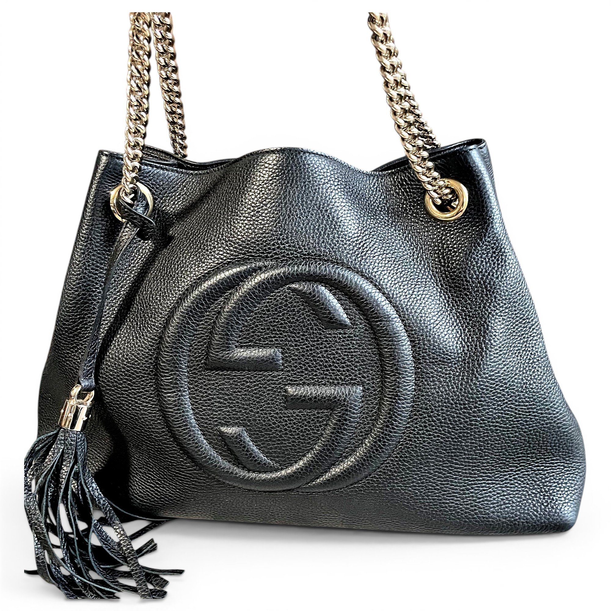 Soho leather tote