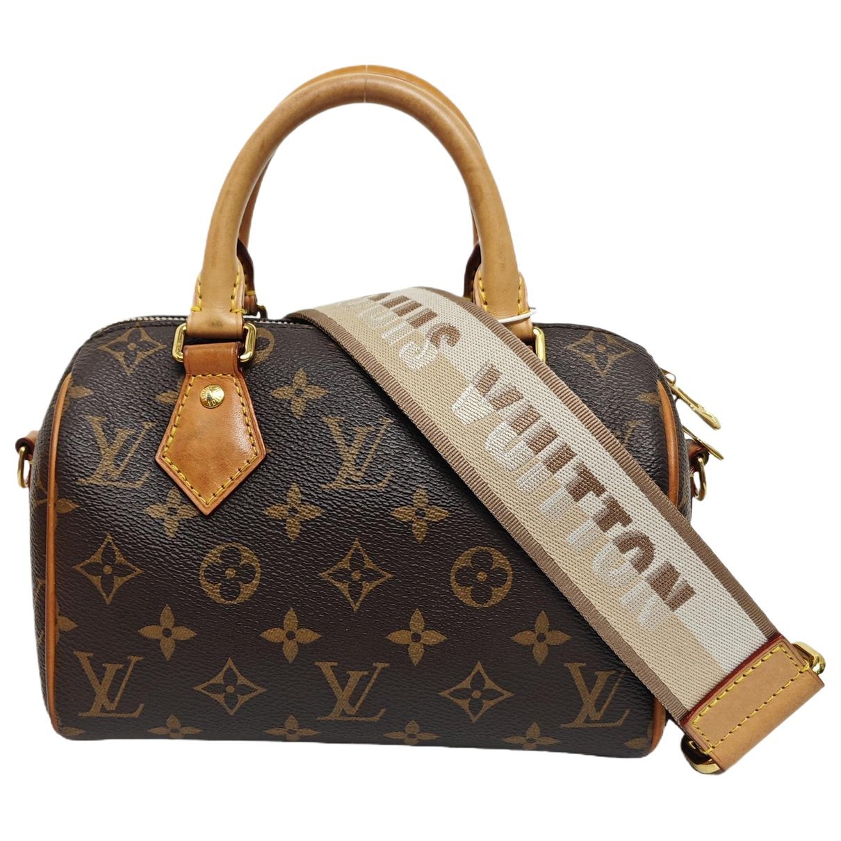 Nano Speedy / Mini HL leather handbag