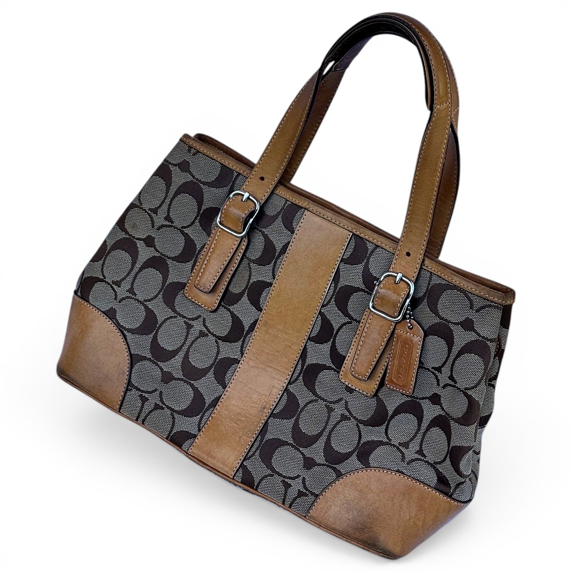 Leather handbag