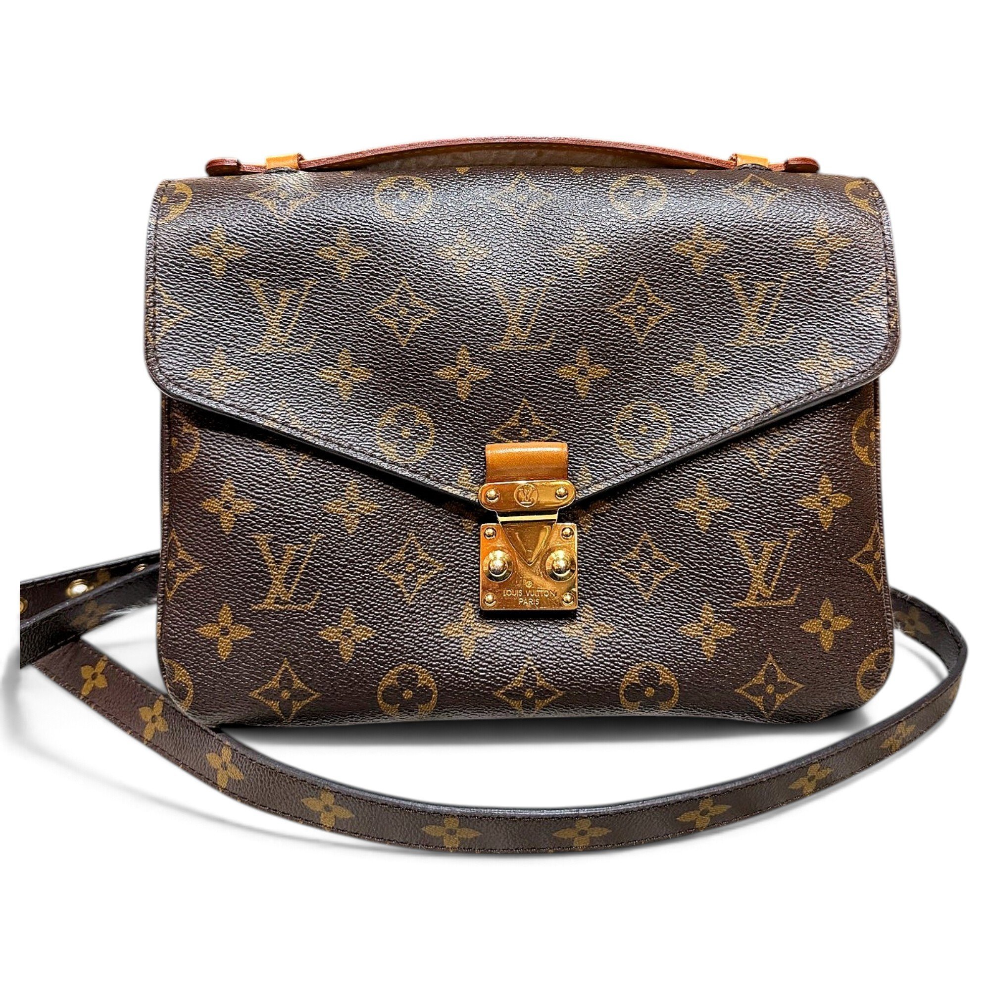 Metis leather crossbody bag