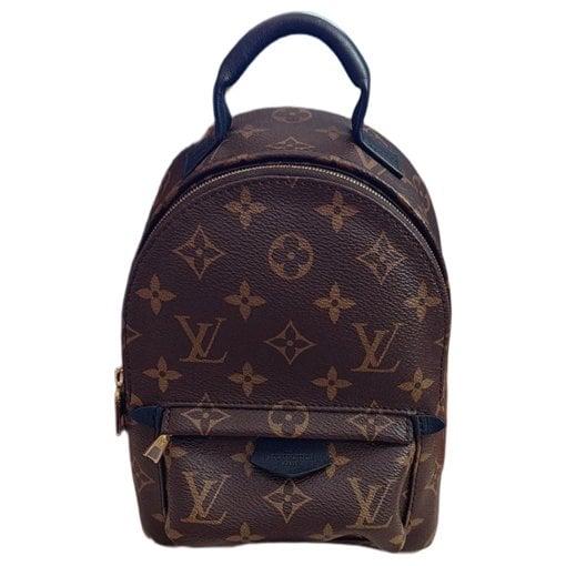Leather backpack