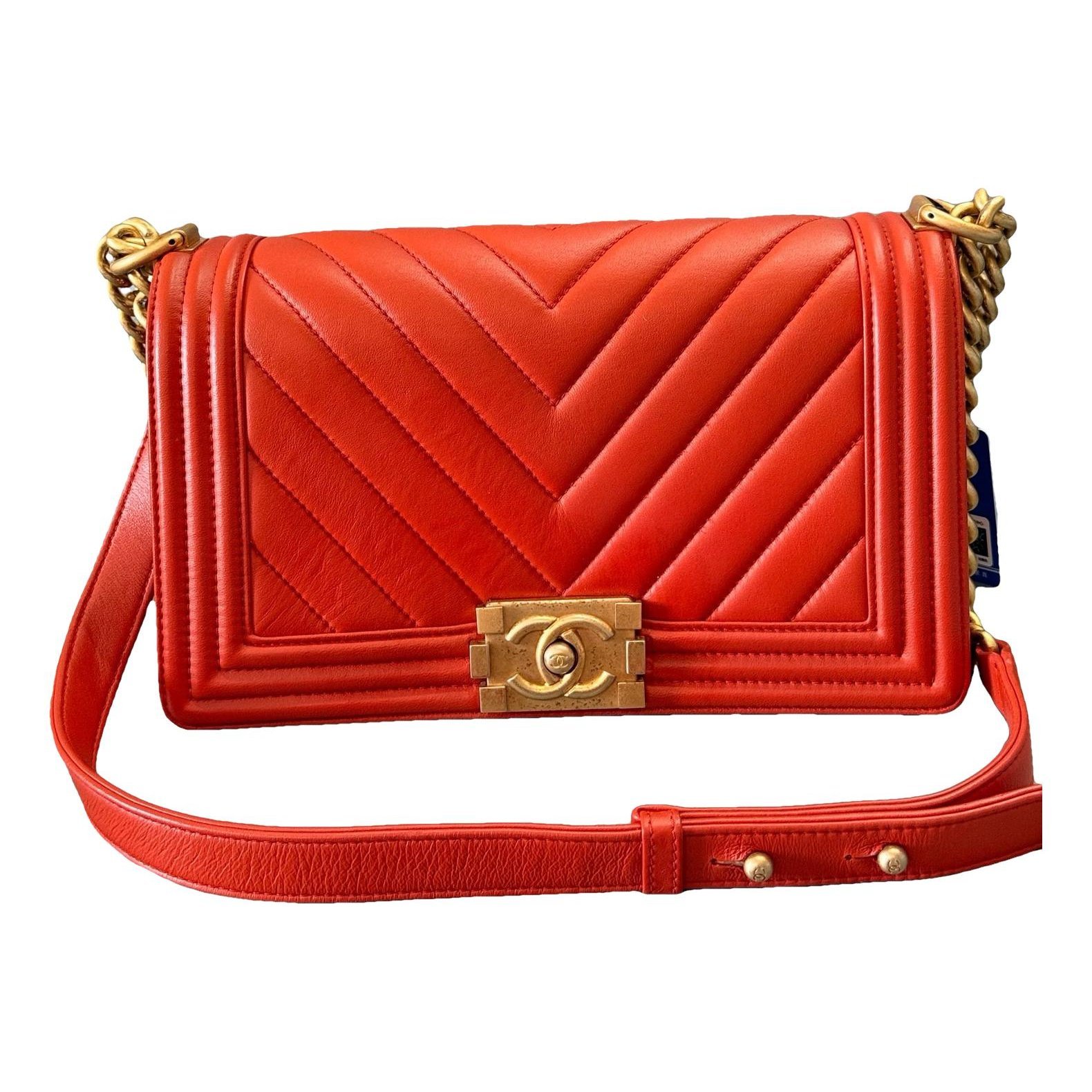 Boy leather crossbody bag