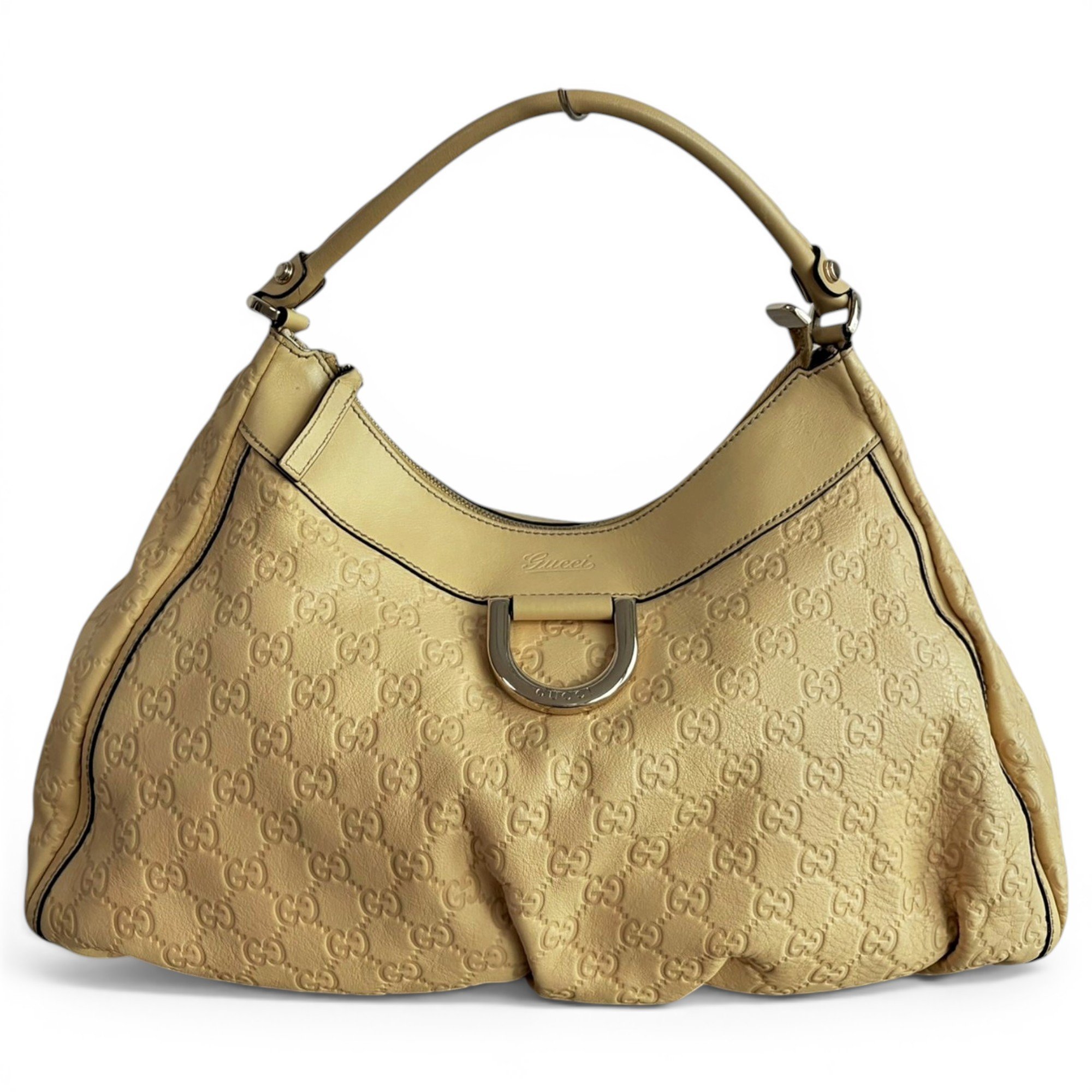 D-Ring leather handbag