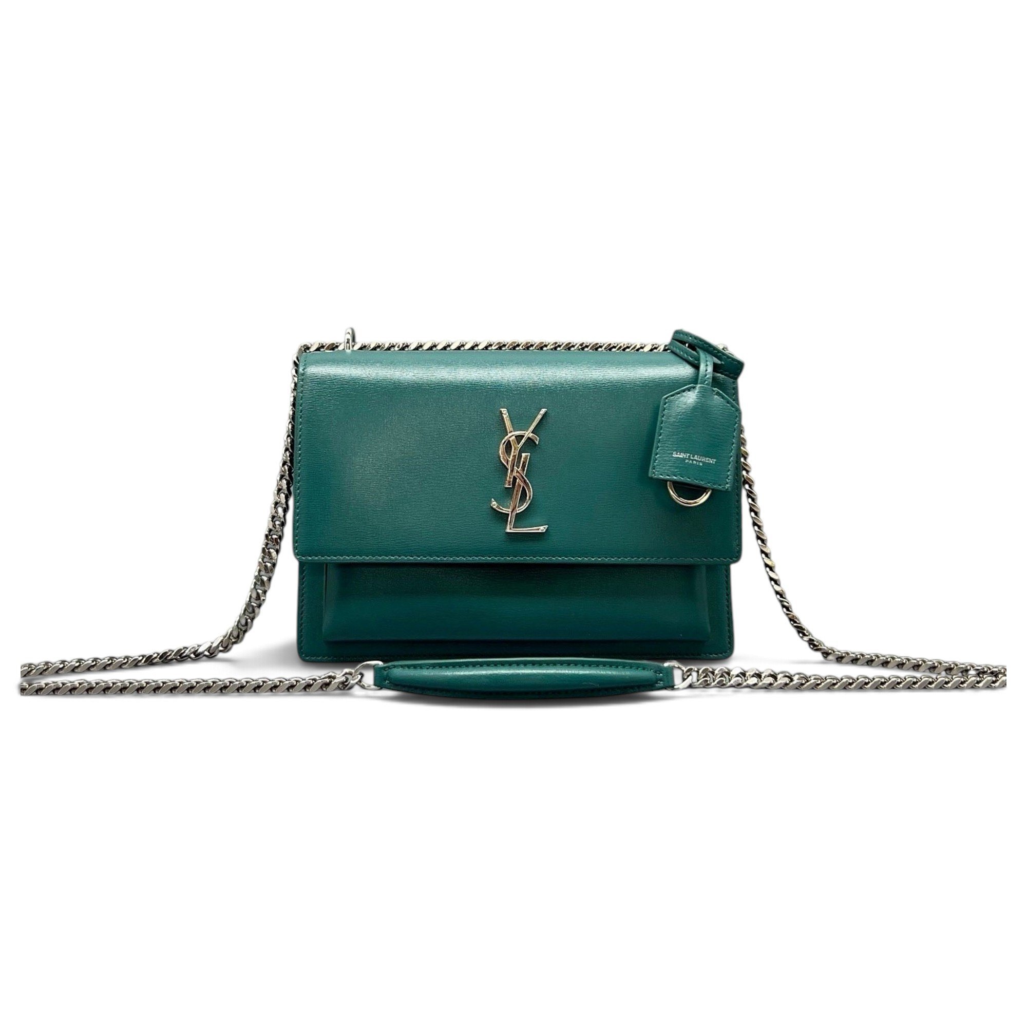 Sunset leather handbag