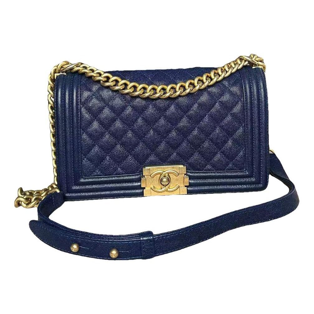 Boy leather crossbody bag