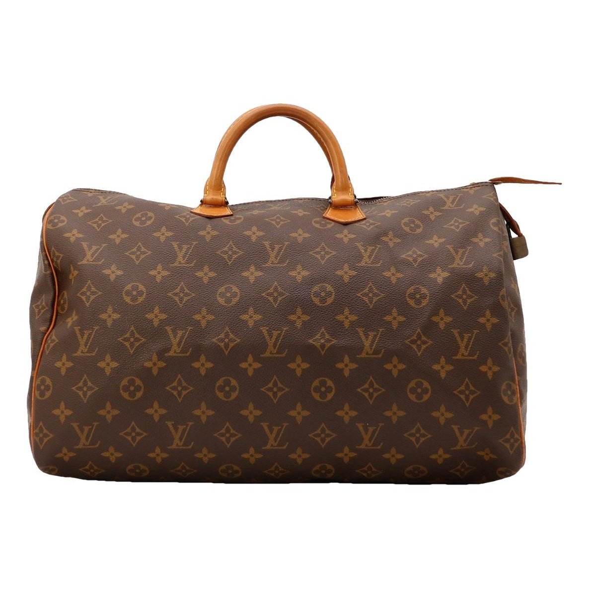 Speedy leather handbag