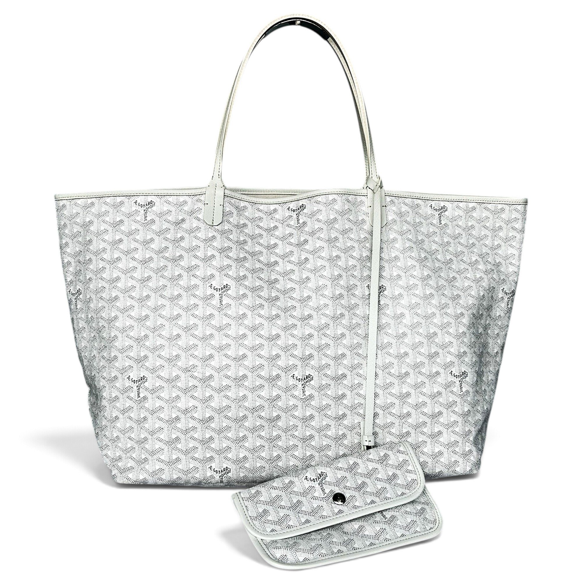 Goyard Saint-Louis leather handbag