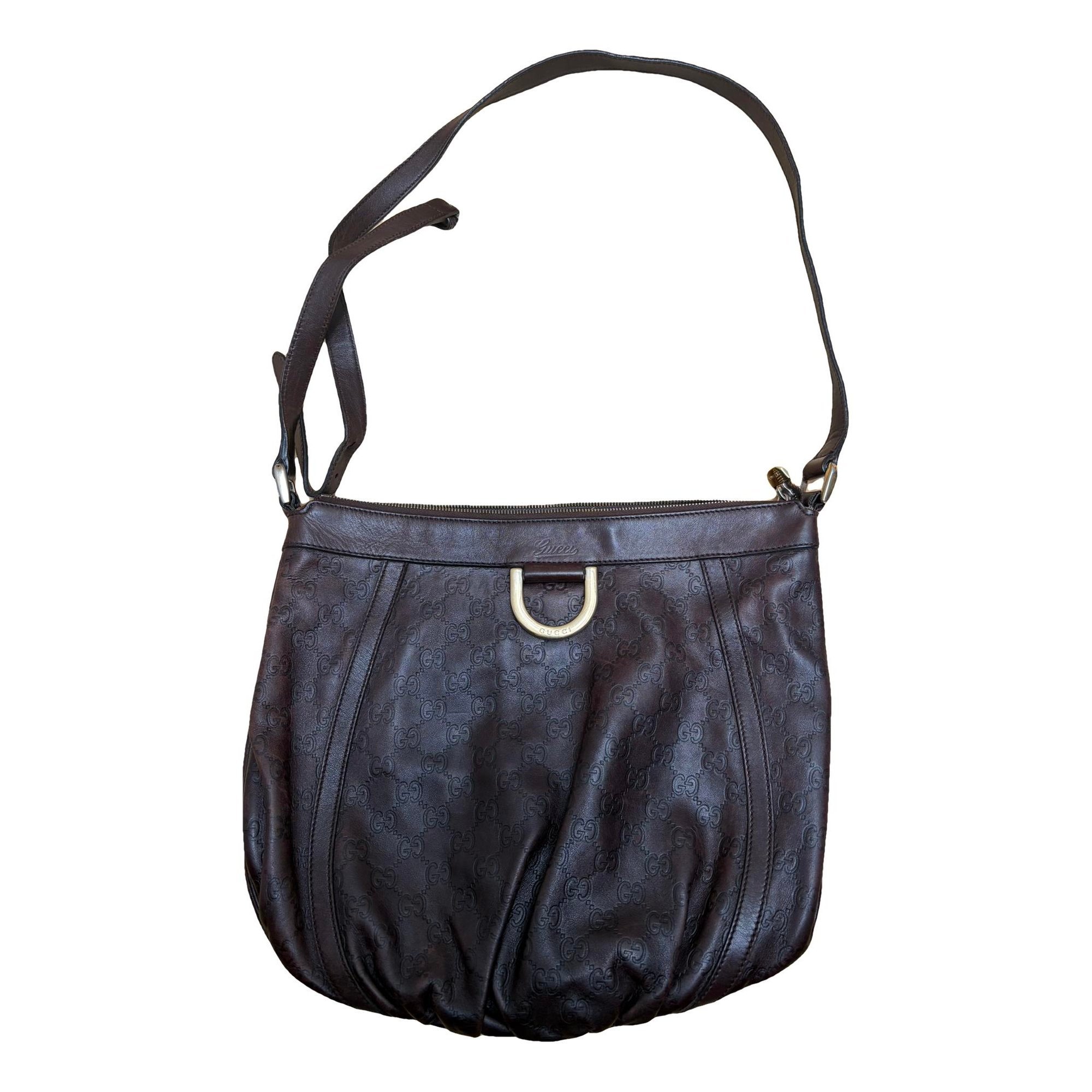 Leather crossbody bag