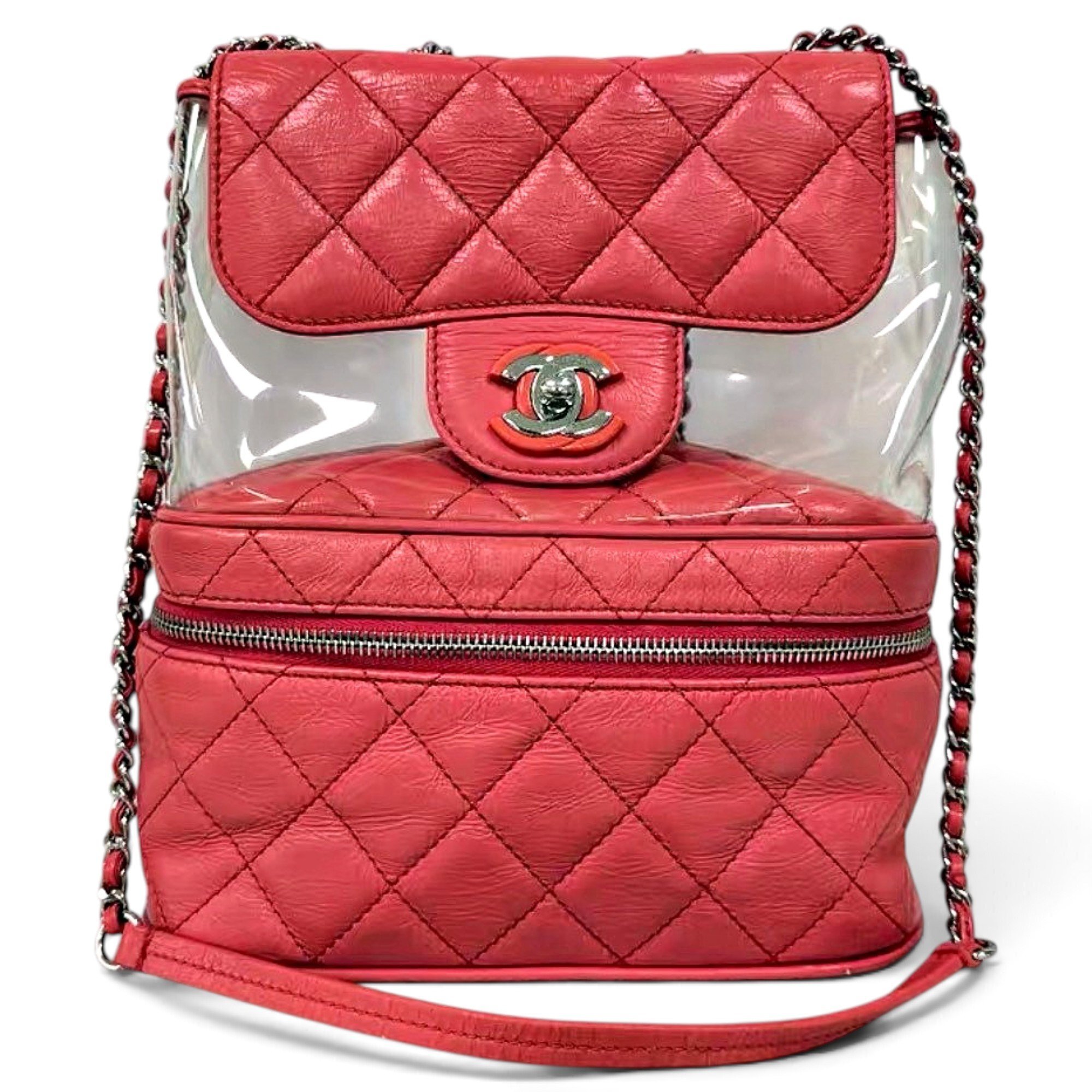 Leather backpack