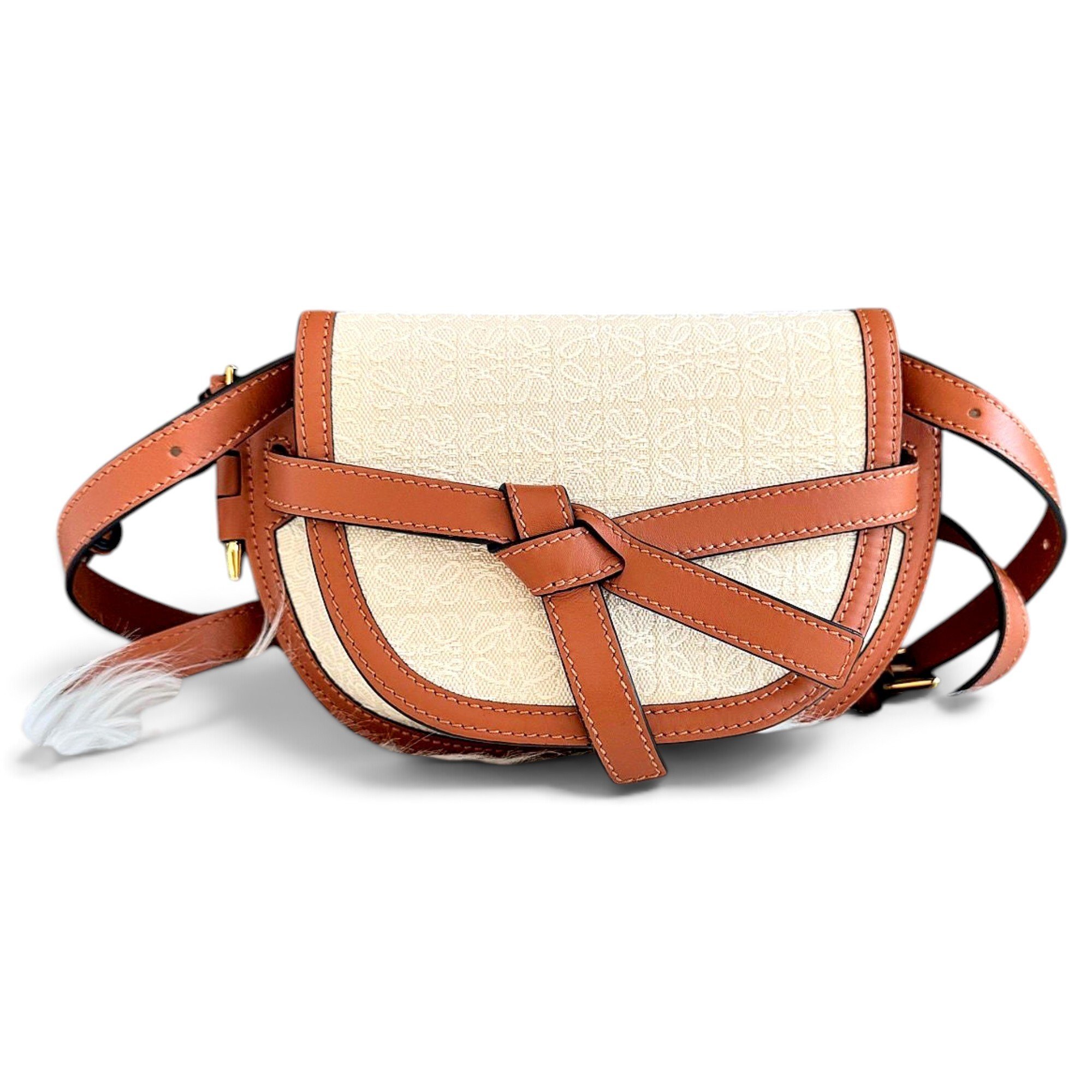 Gate leather handbag