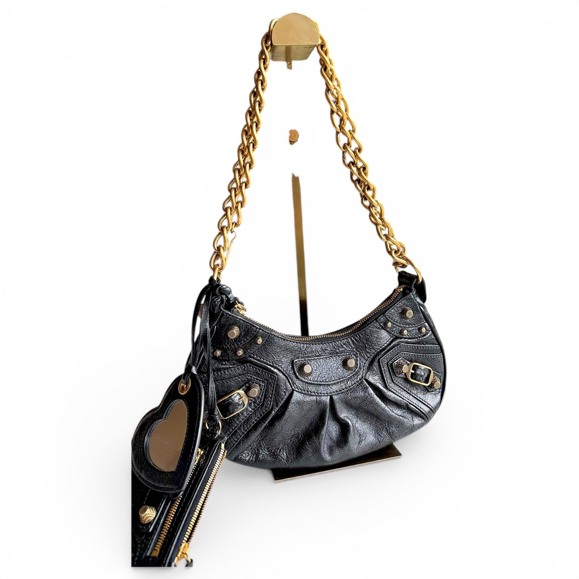 Le Cagole leather handbag
