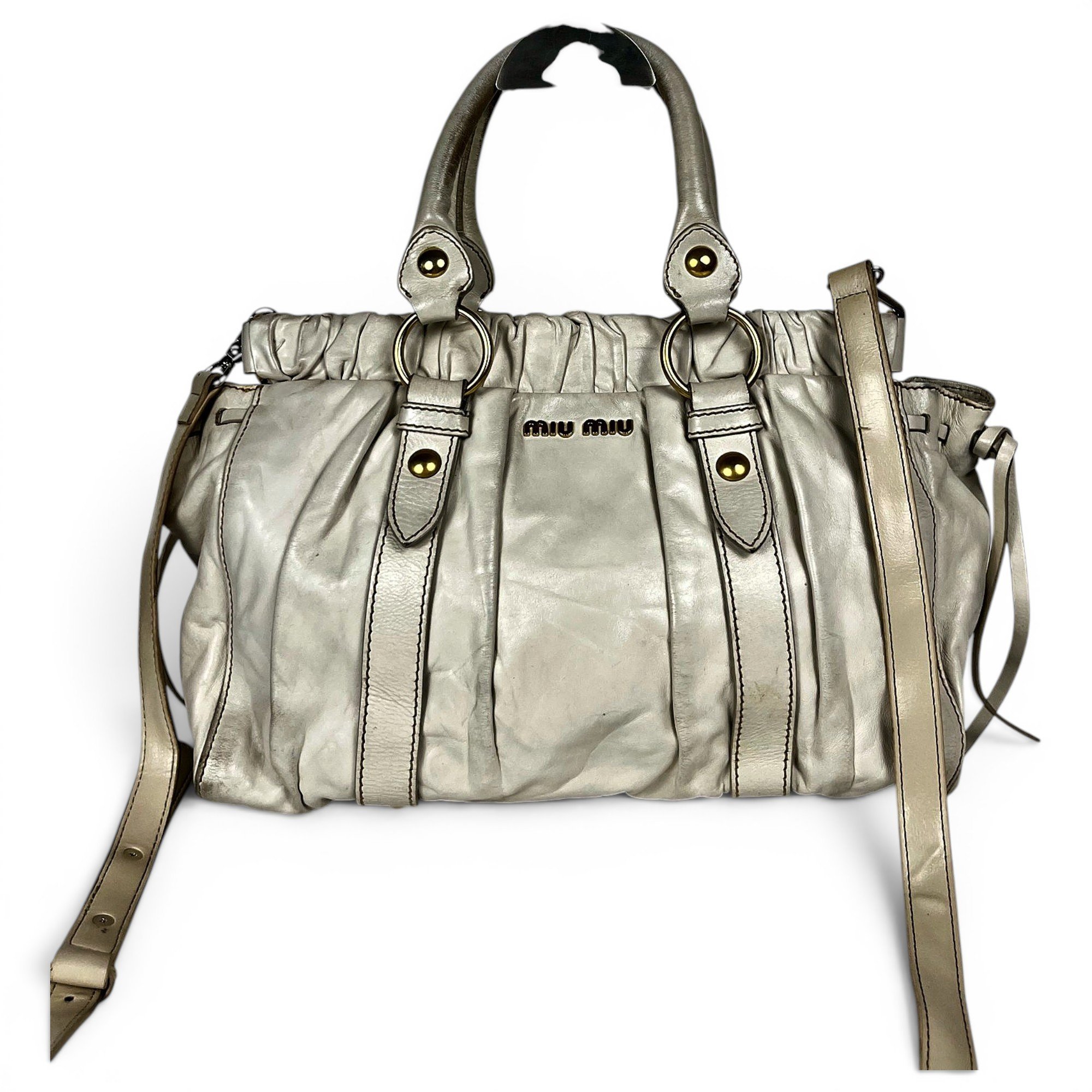 Vitello leather handbag