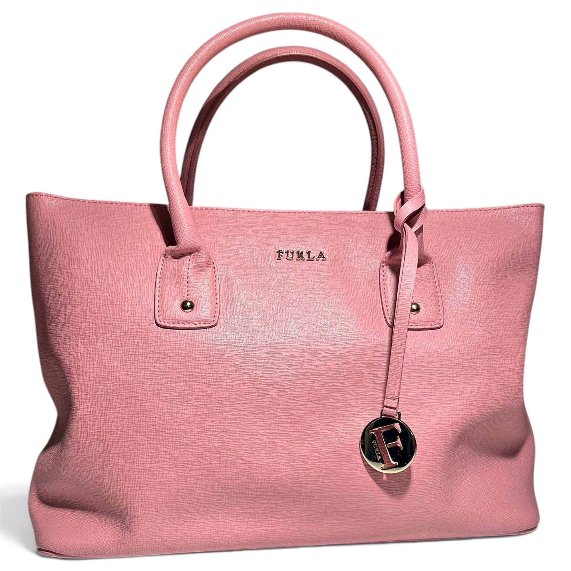 Leather tote