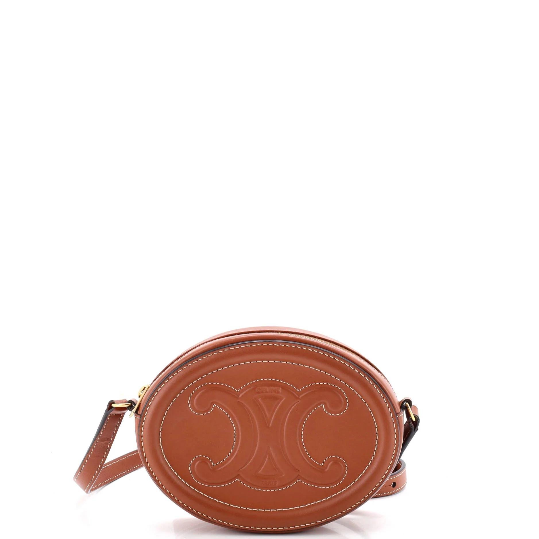 Leather crossbody bag