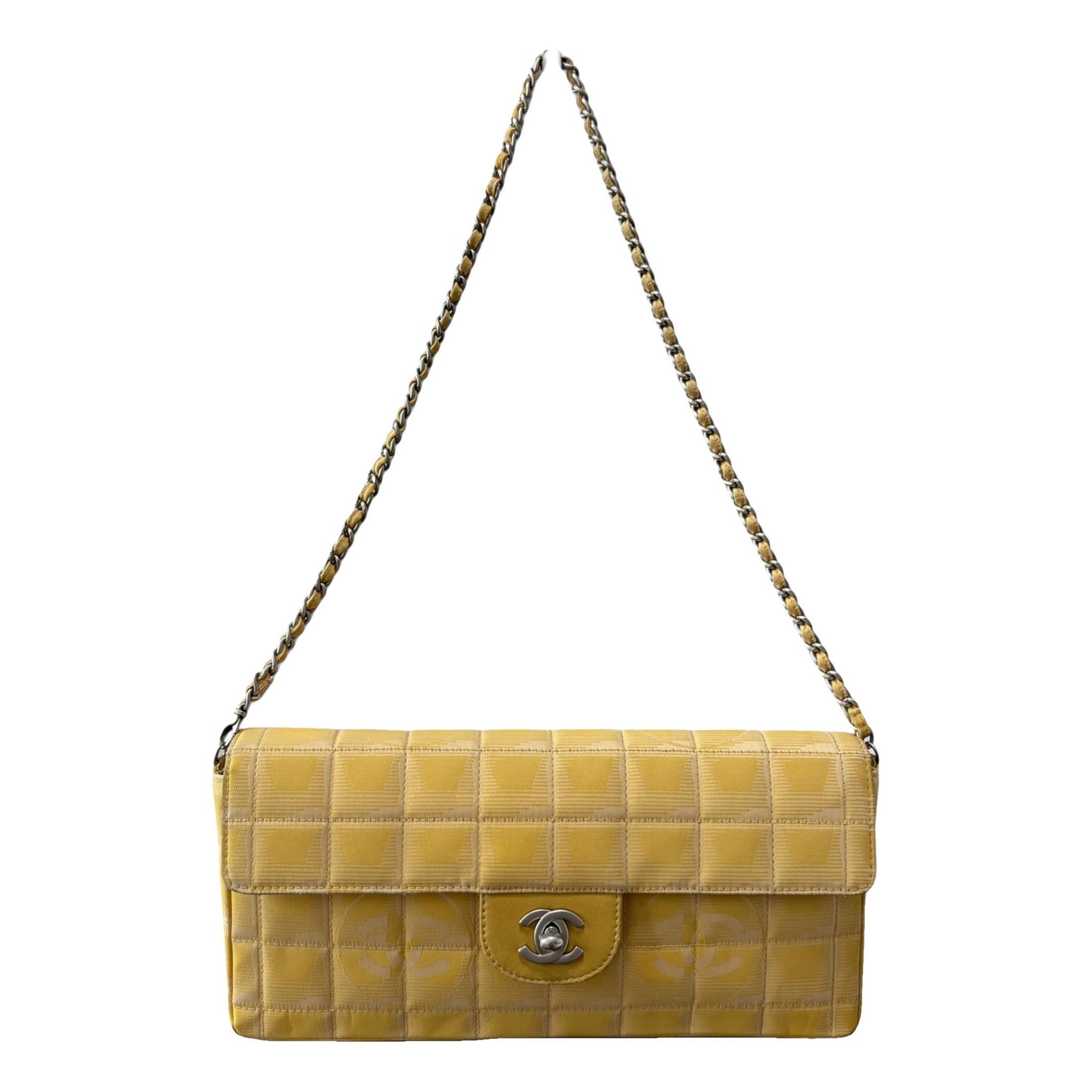 East West Chocolate Bar cloth handbag