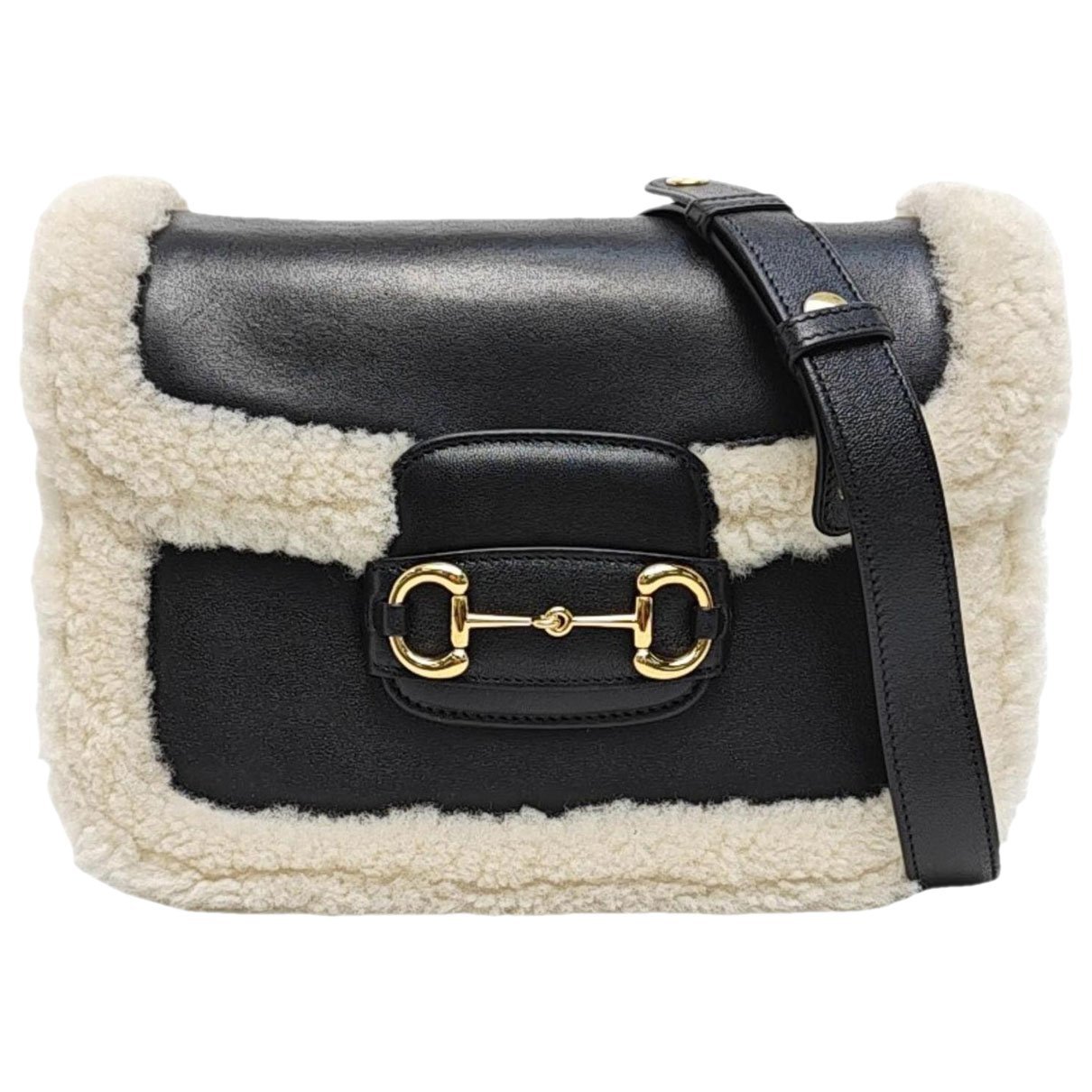 Handle Horsebit 1955 leather crossbody bag