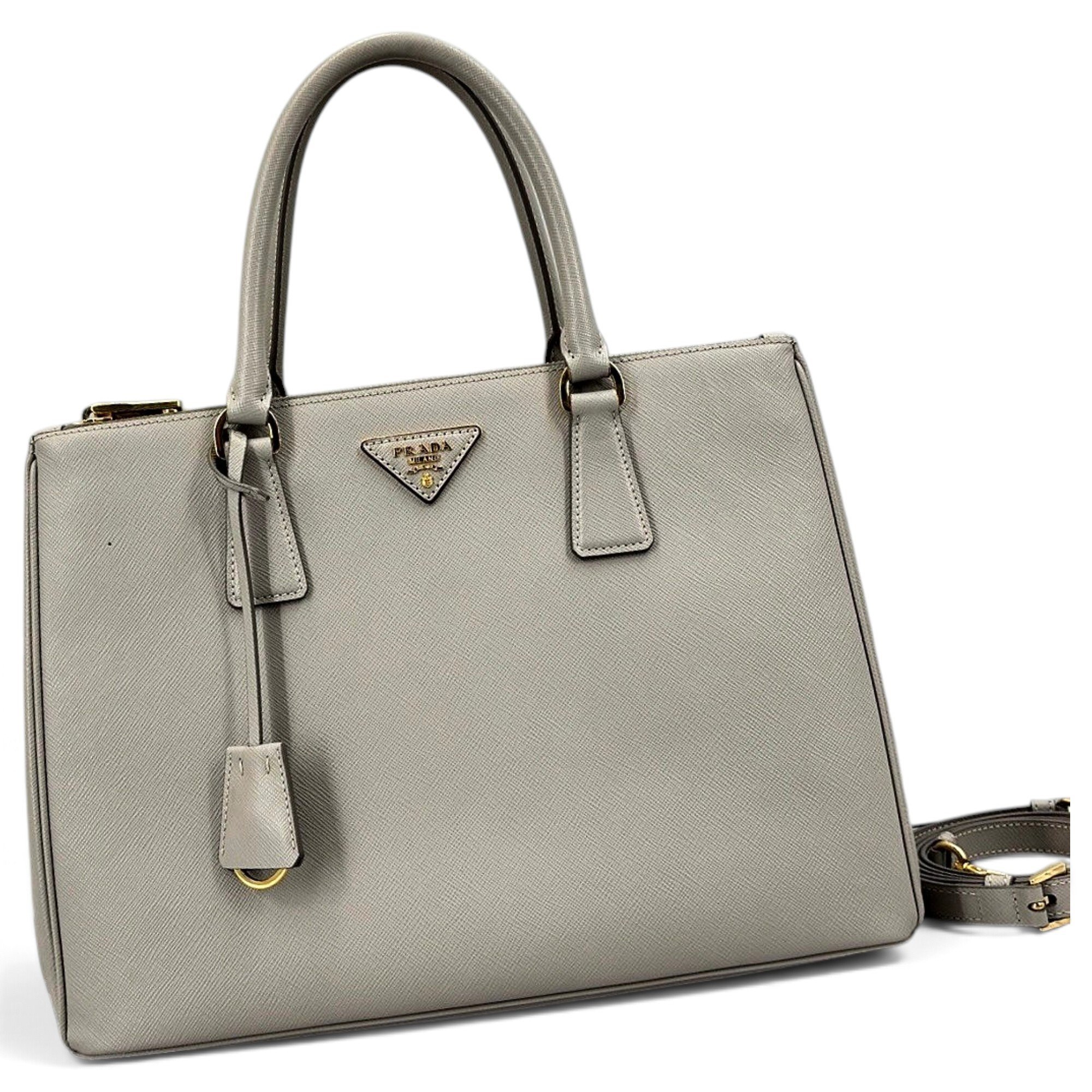 Galleria leather handbag