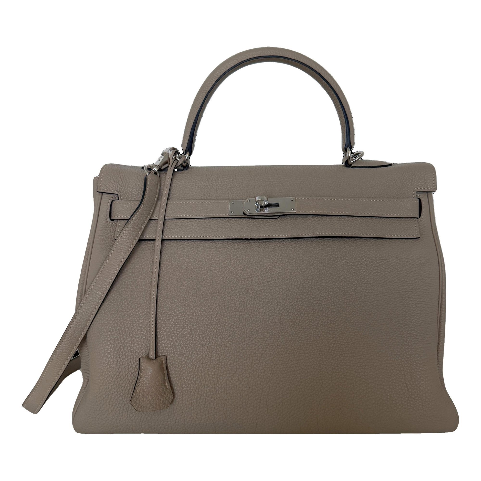 Kelly 35 leather handbag