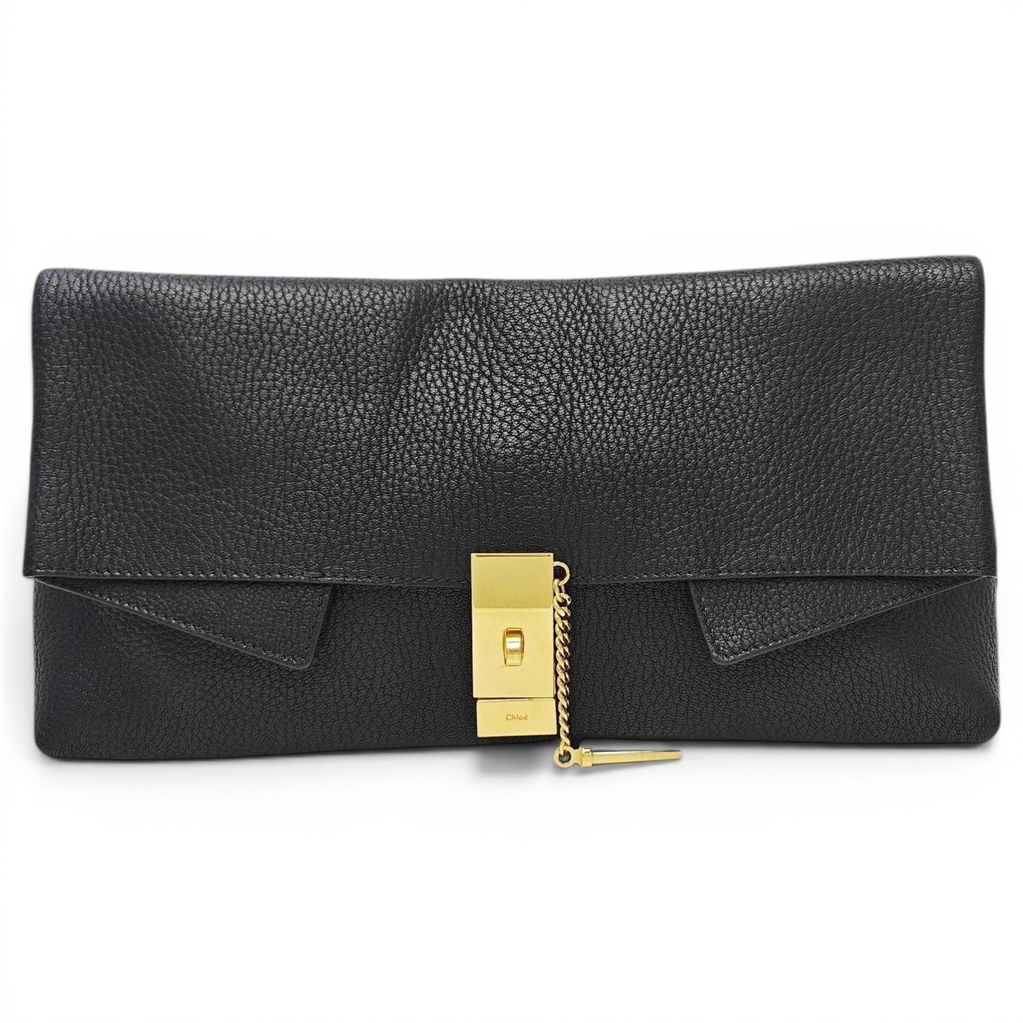 Drew leather handbag