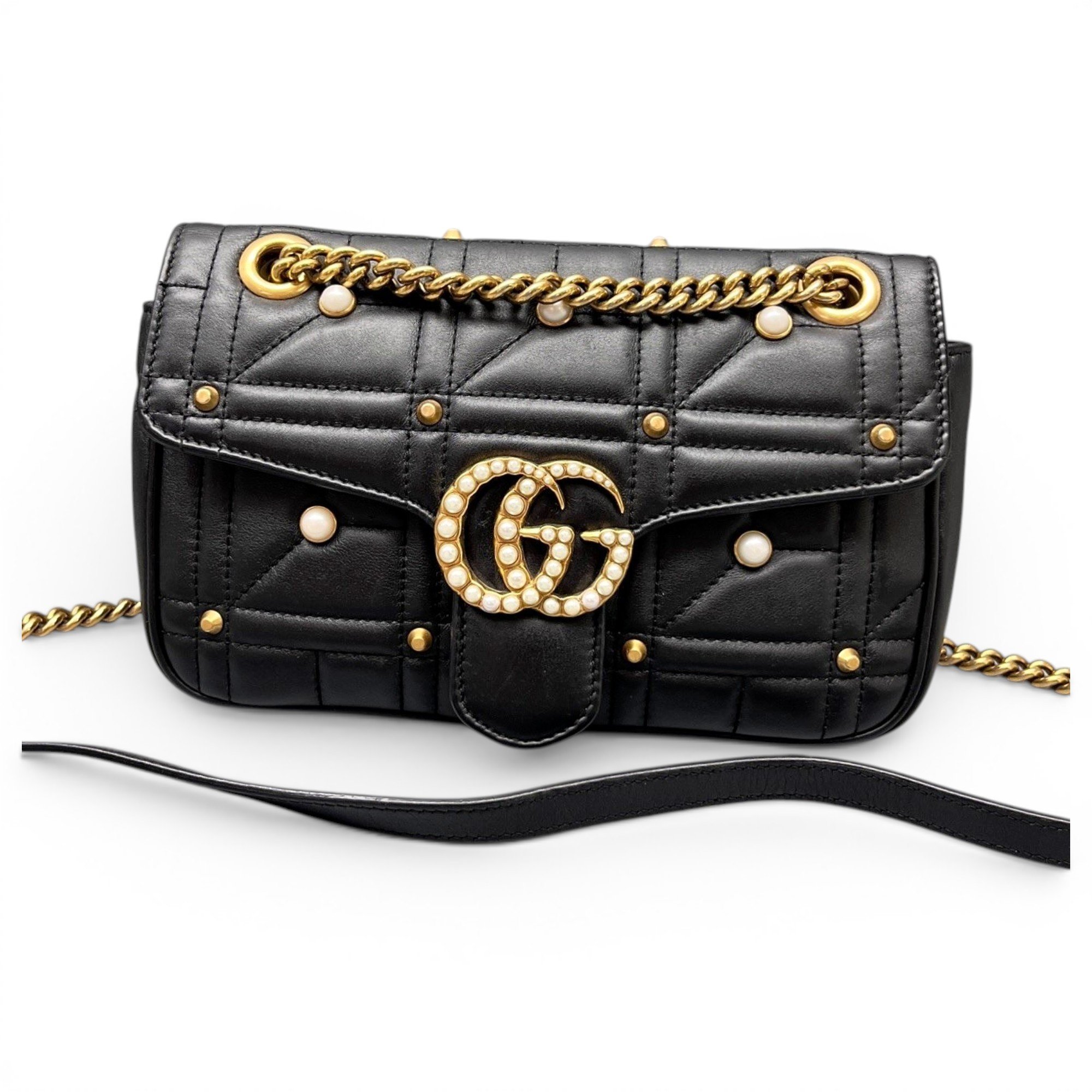 Marmont leather handbag