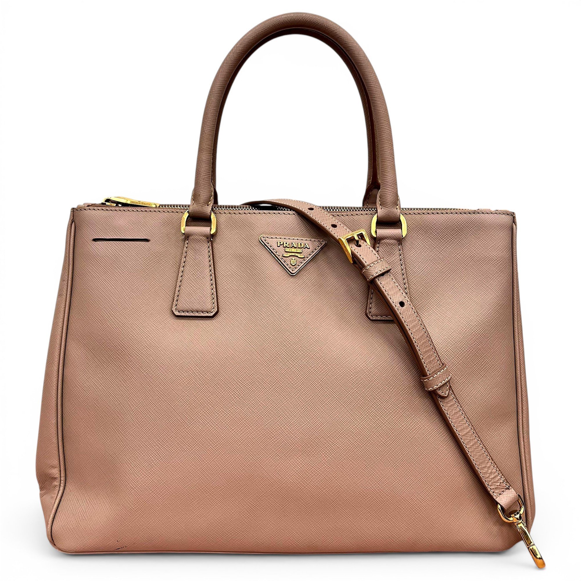 Galleria leather handbag