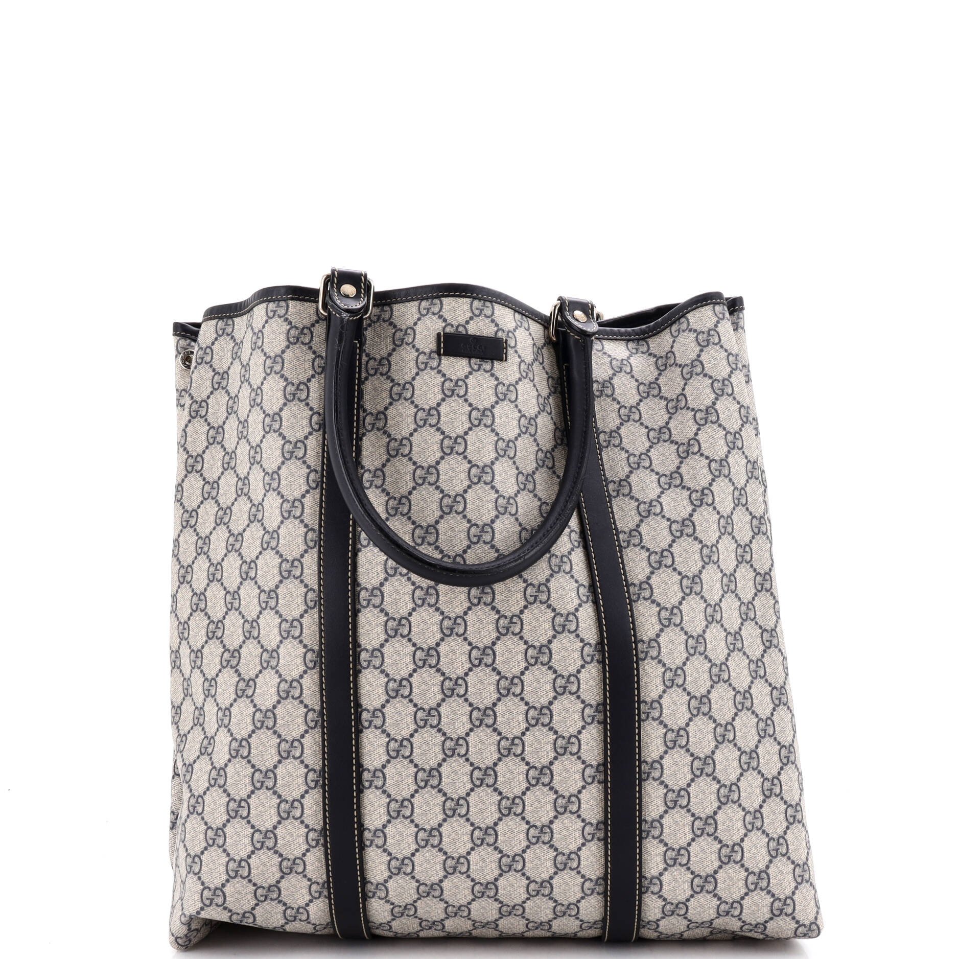 Joy Tote GG Coated Canvas with Leather Large