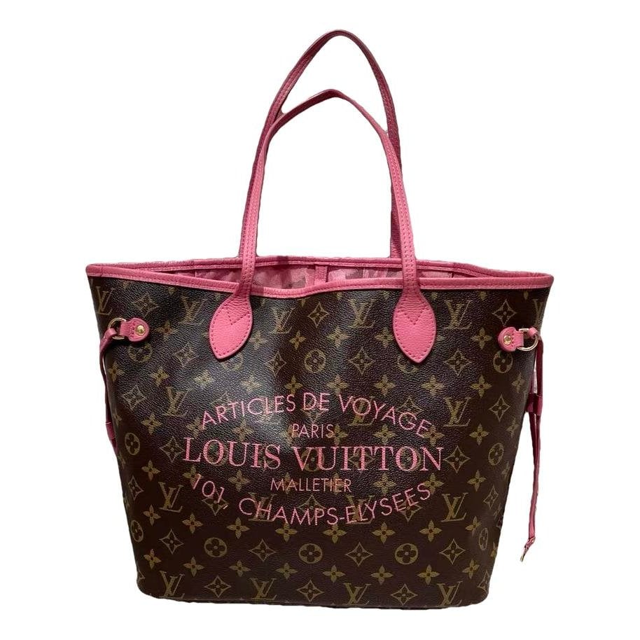 Neverfull leather tote