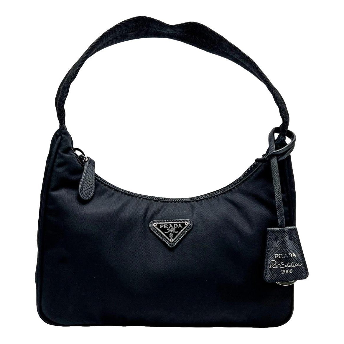 Re-Edition 2005 Zip cloth handbag