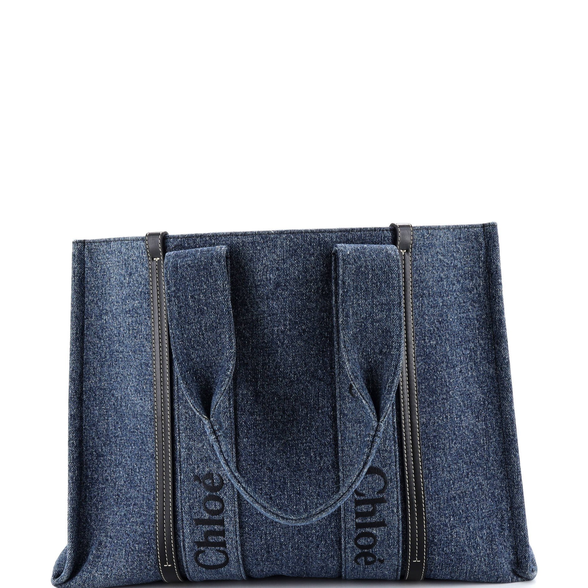 Leather tote