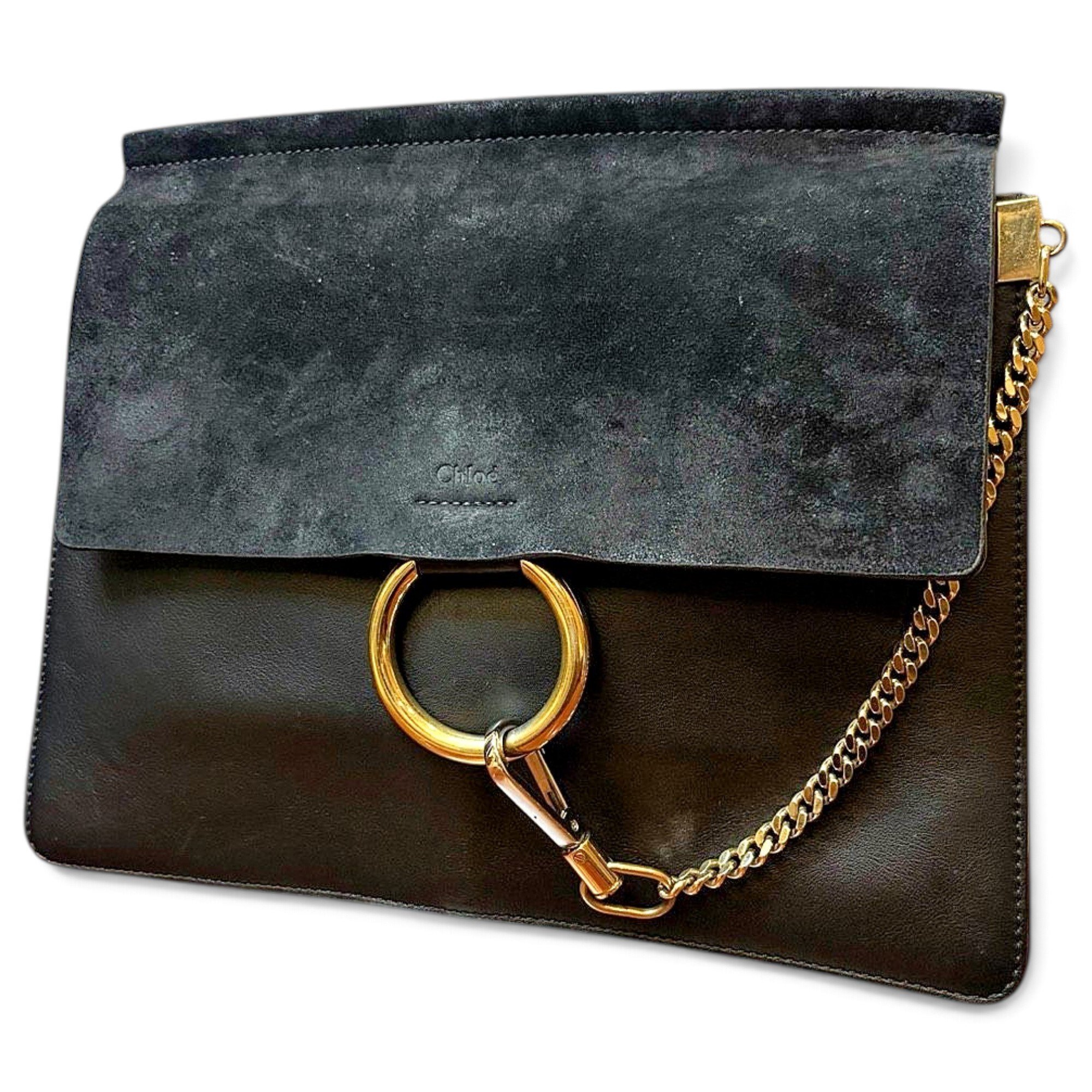 Faye leather handbag