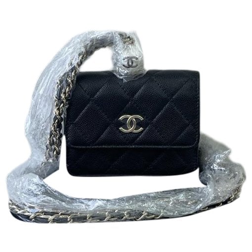 Leather mini bag
