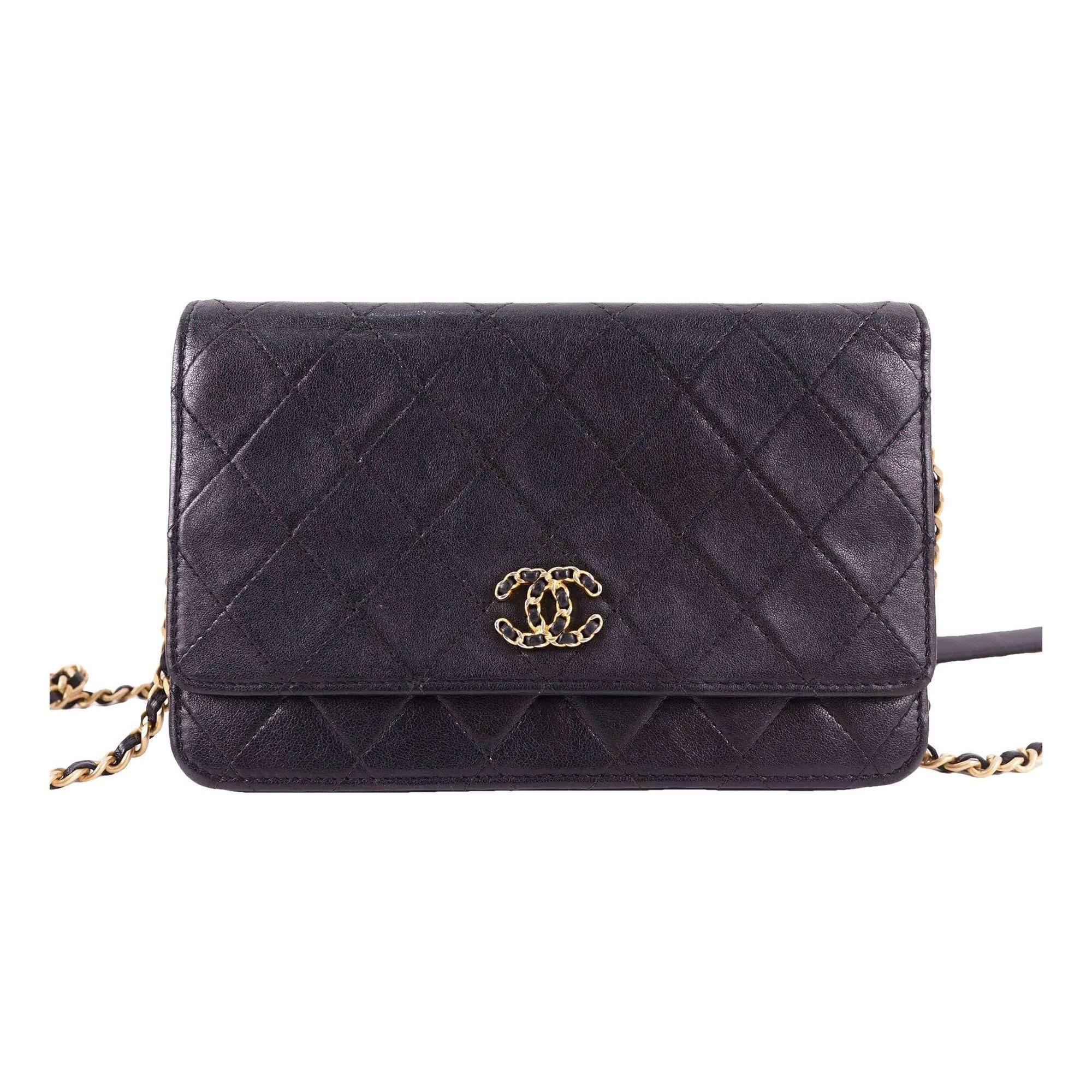 Wallet On Chain Timeless/Classique pony-style calfskin crossbody bag