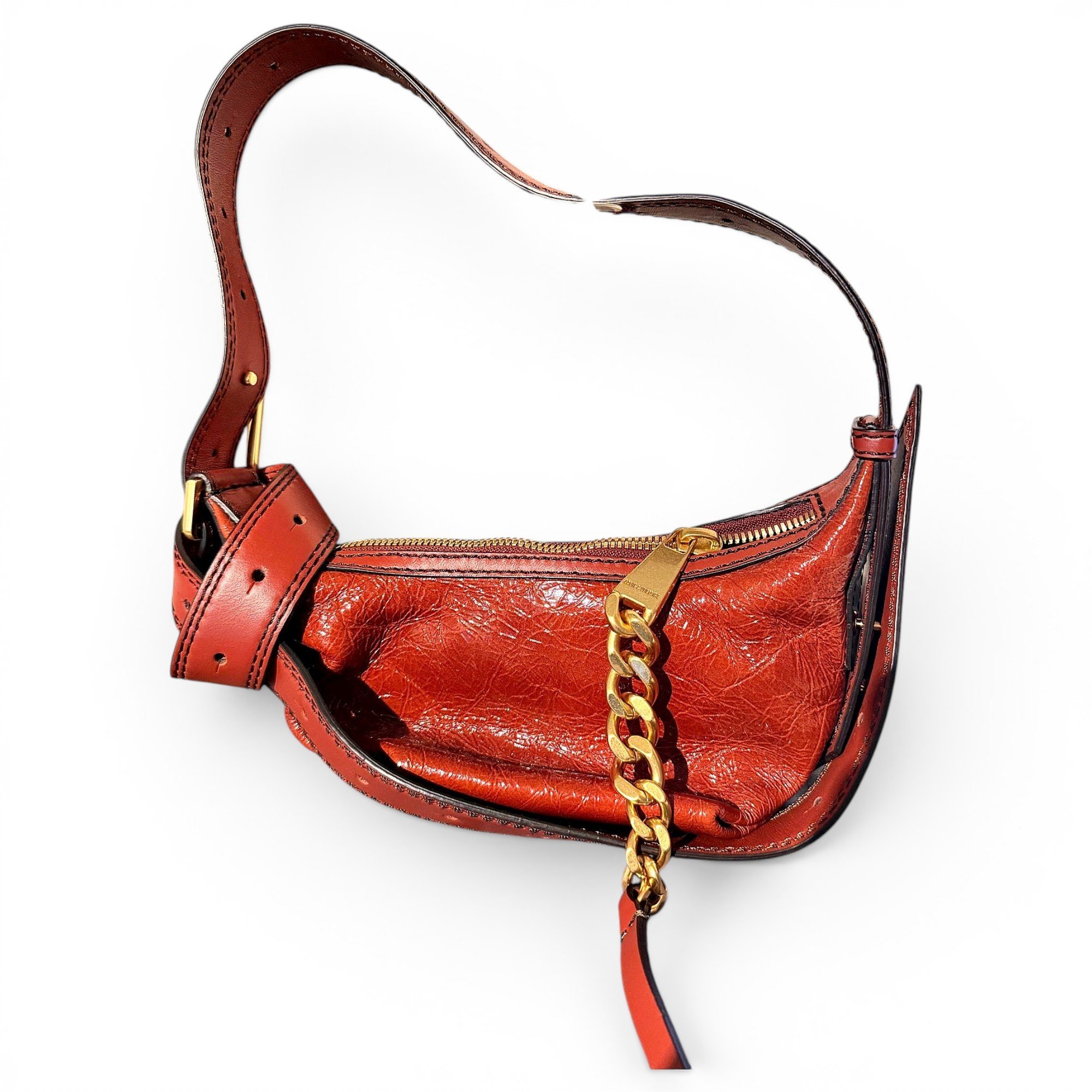 Leather handbag