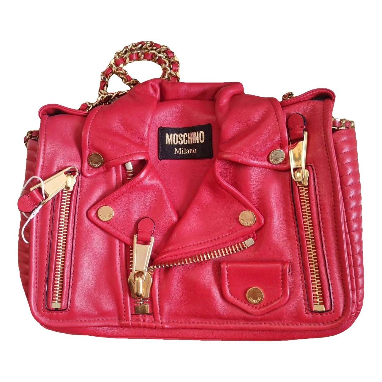 Biker leather bag
