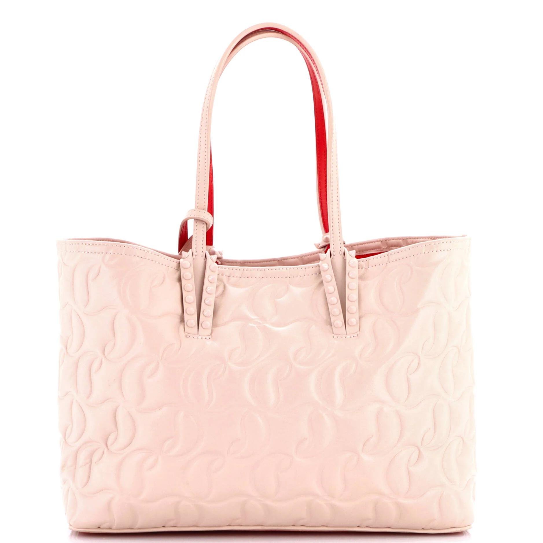 Leather tote
