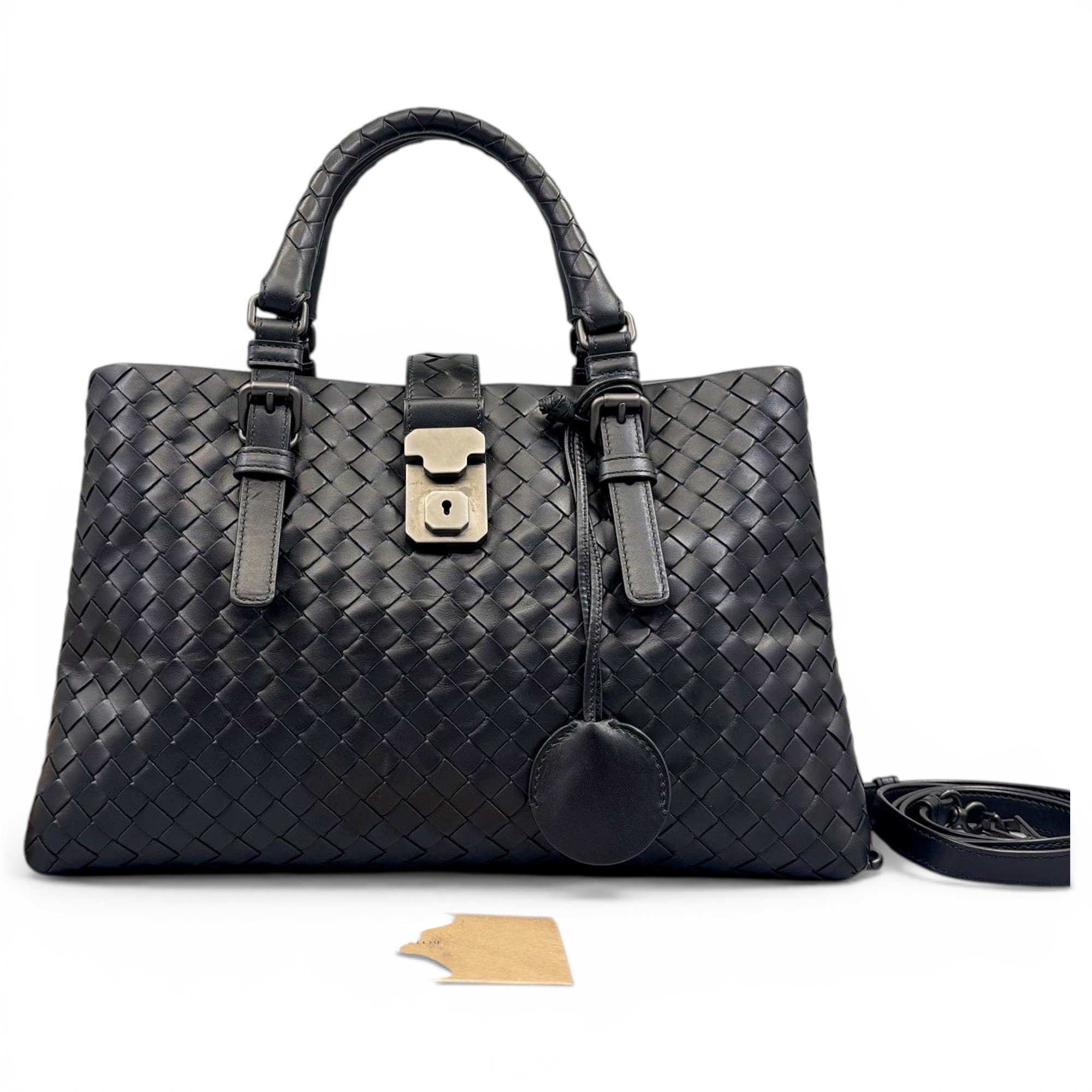 Bottega Veneta Roma leather handbag