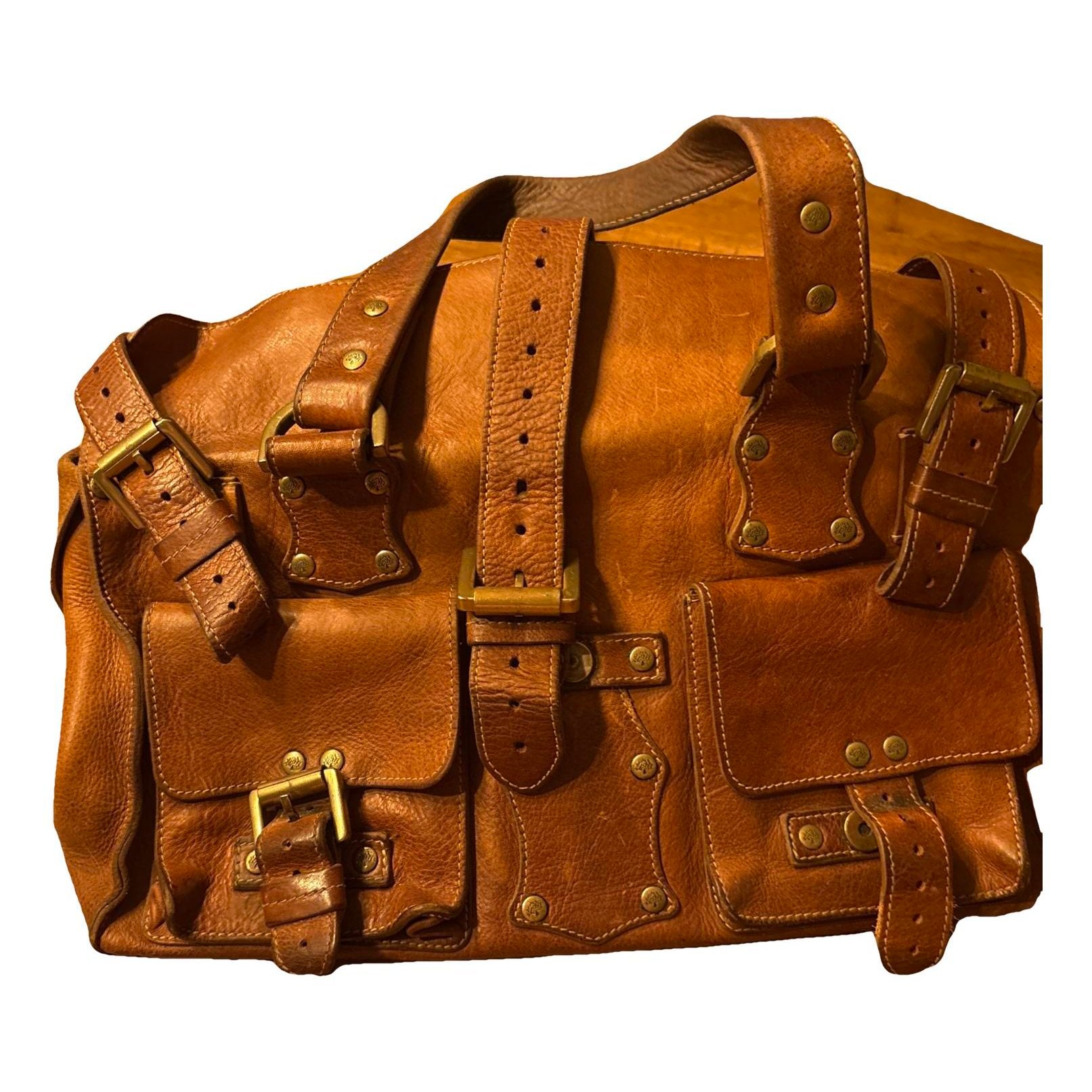 Mulberry Leather backpack