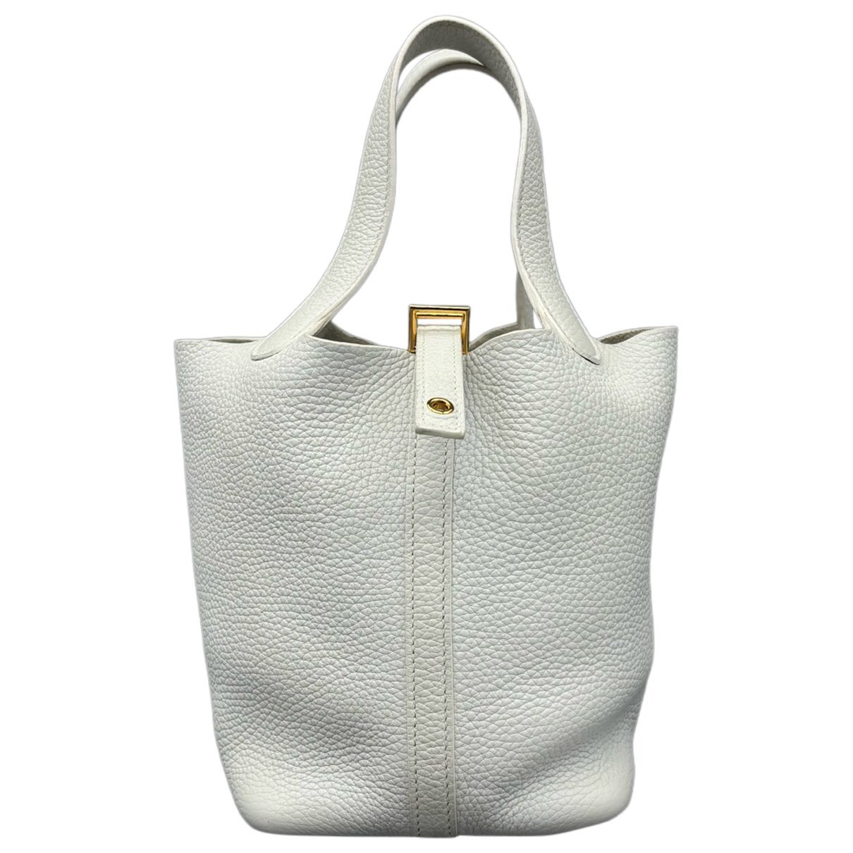 Picotin leather handbag
