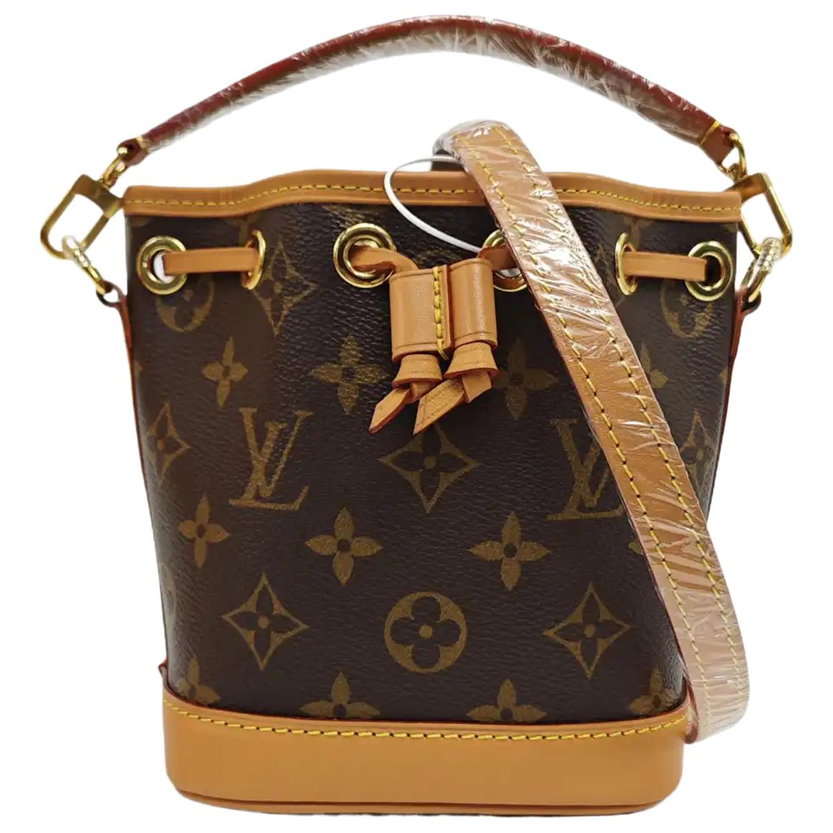 Nano Noé leather handbag