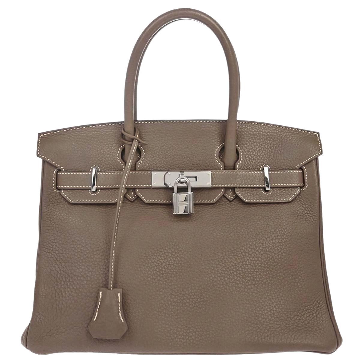 Birkin 35 pony-style calfskin handbag