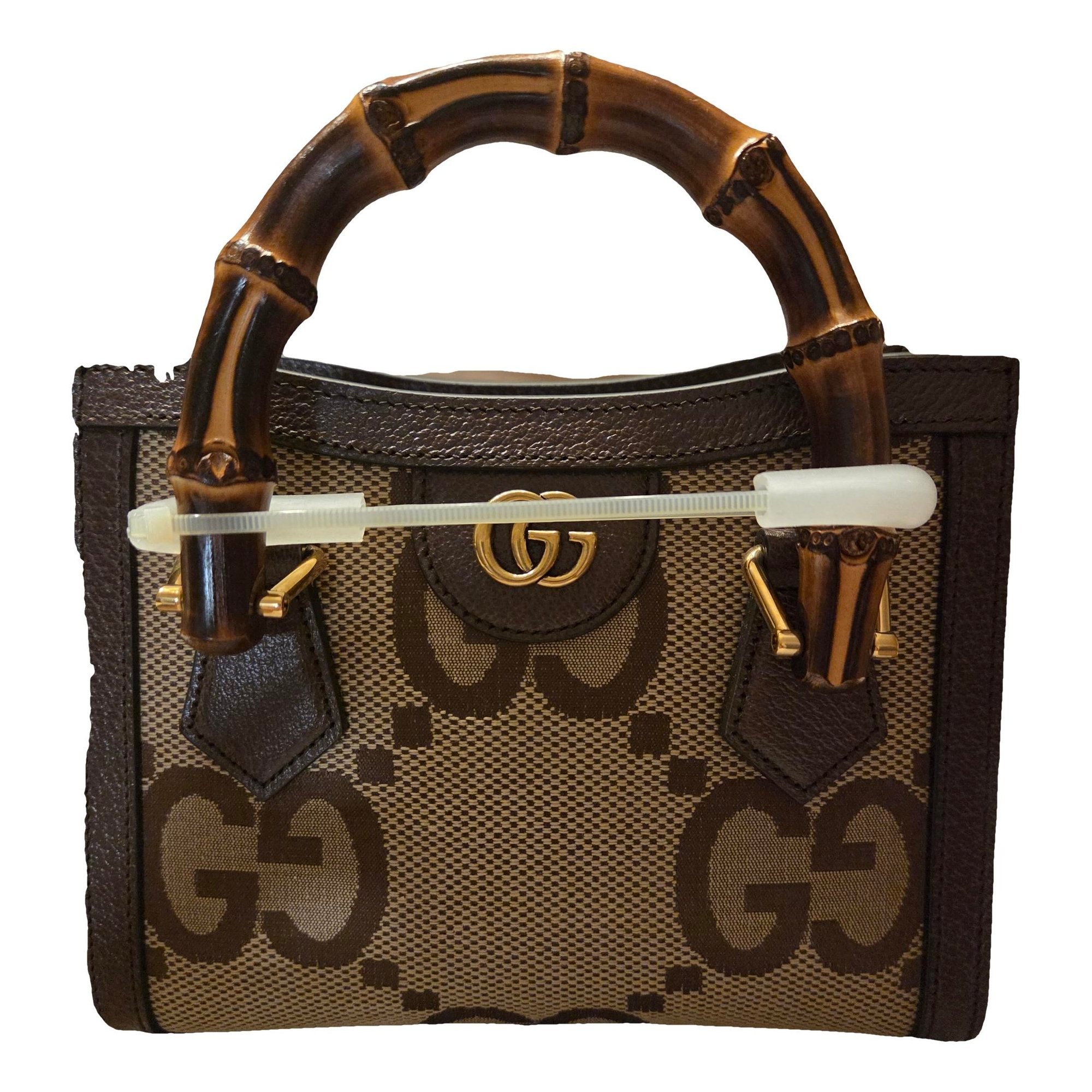 Diana Bamboo leather tote