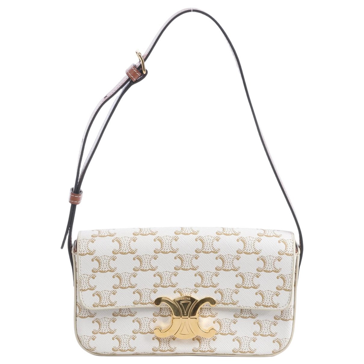 Celine Triomphe leather handbag